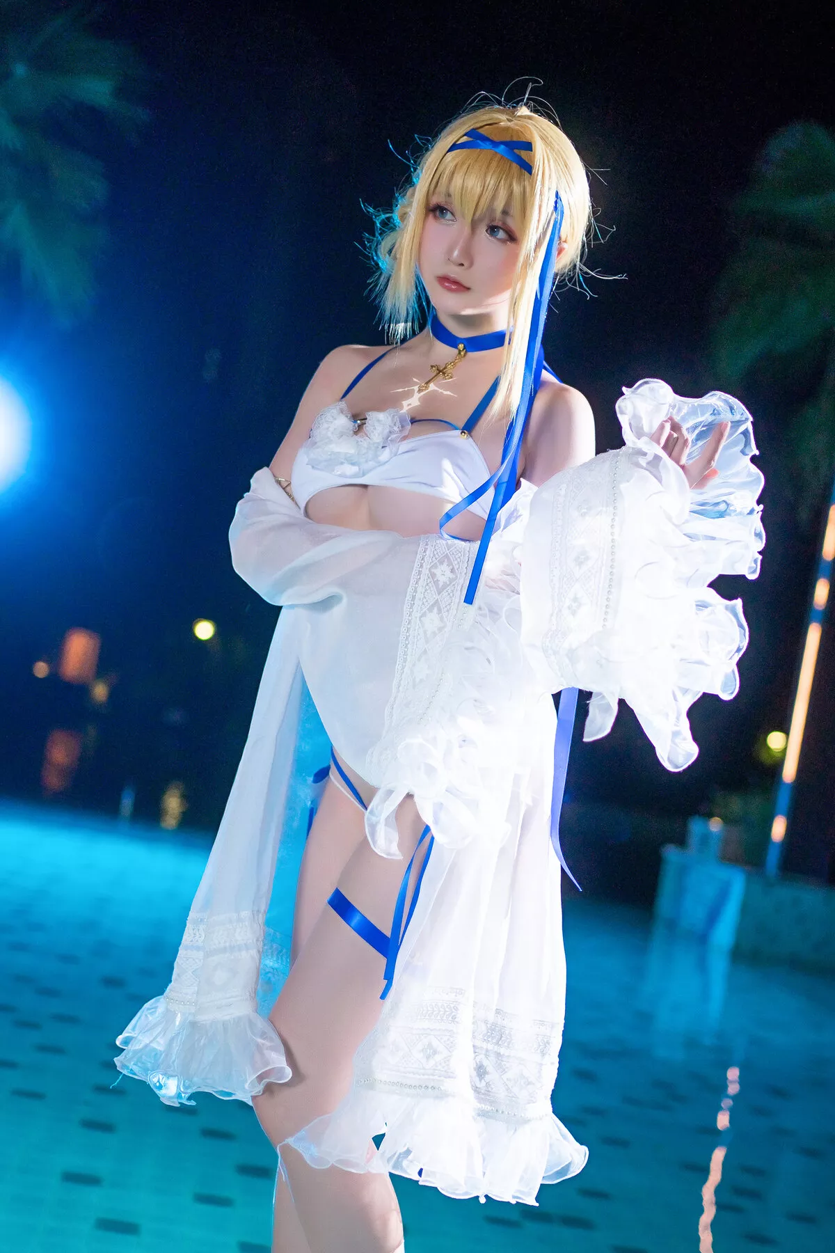 Jeanne Cosplay ( 贞德 星之迟迟】 佳人 Arc ) 福报 d 【Hoshilily