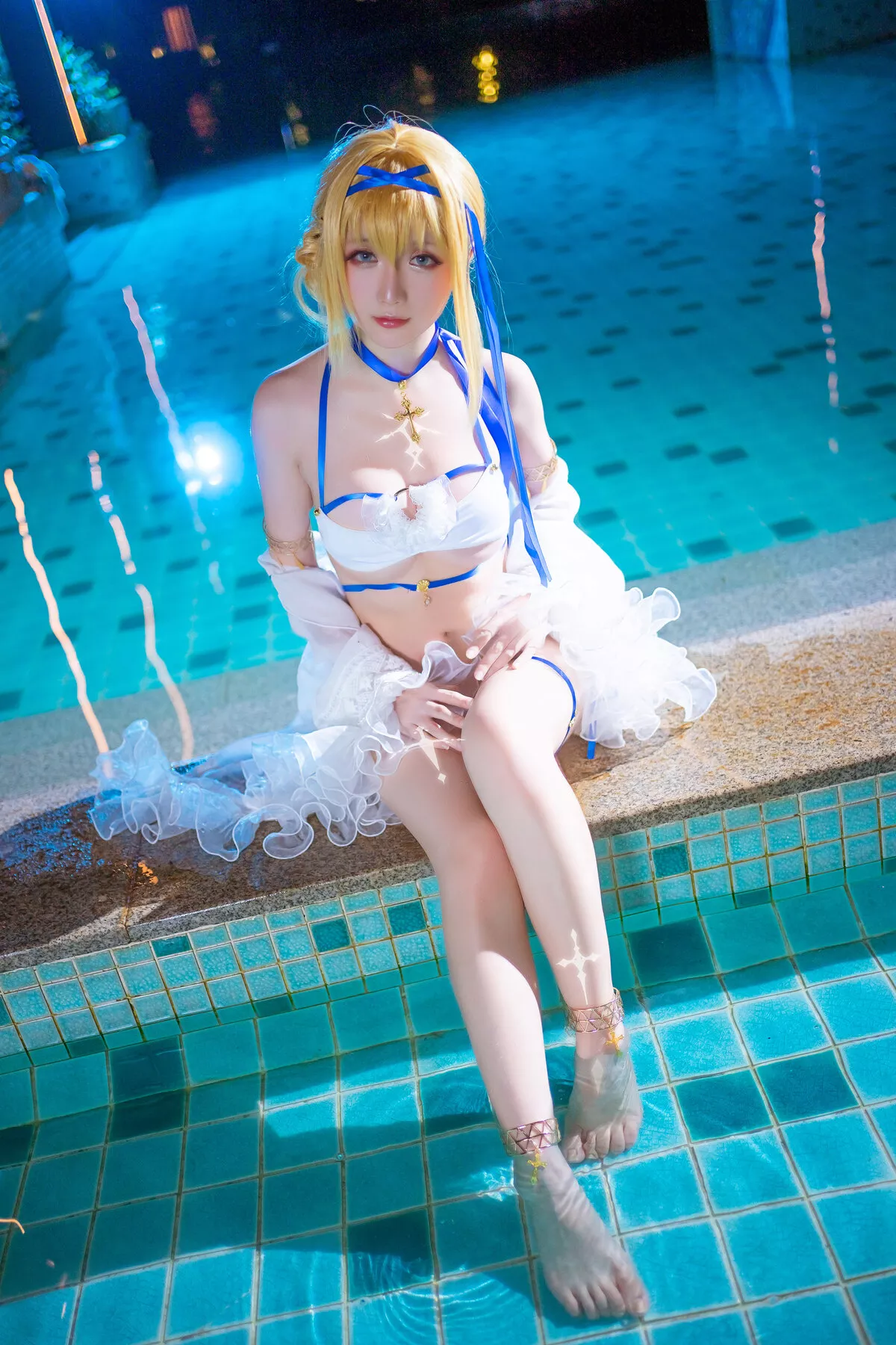 Jeanne Cosplay ( 贞德 星之迟迟】 佳人 Arc ) 福报 d 【Hoshilily