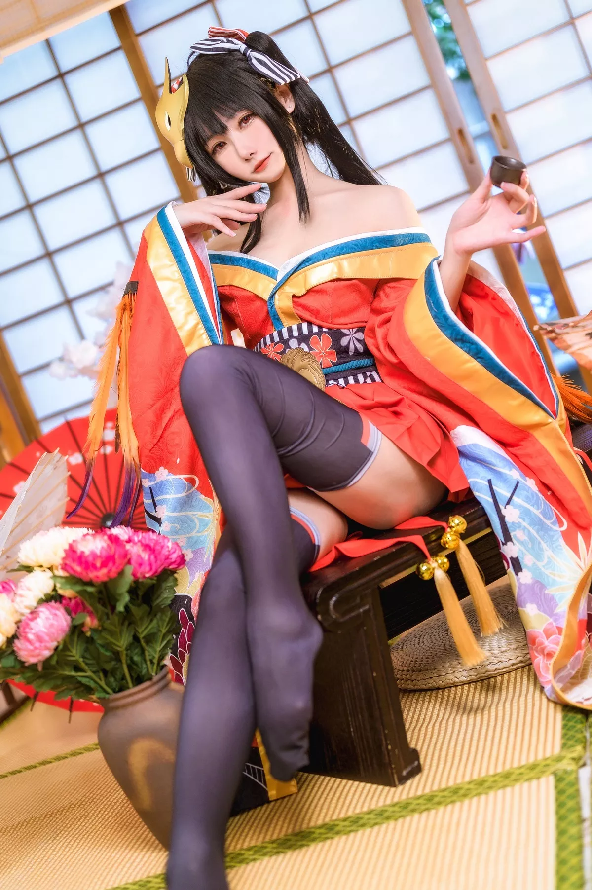 【Momo 本子 大凤 福利 Taihou 葵葵】 Lane) ko 仙女 (Azur Cosplay
