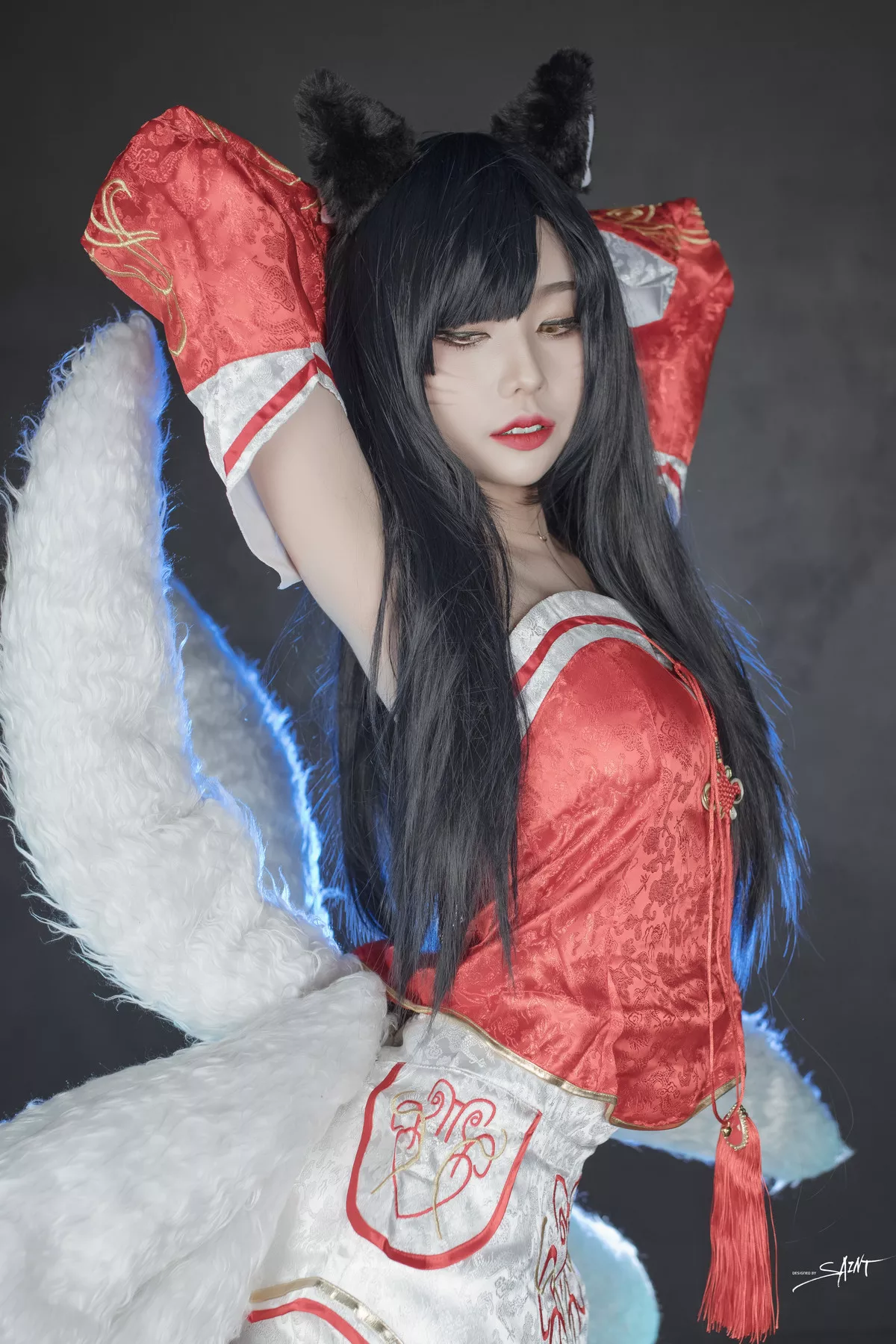 圣光生活】 棒子 YUNA【SAINT 全集修正 仙女 摄影 Photolife Ahri
