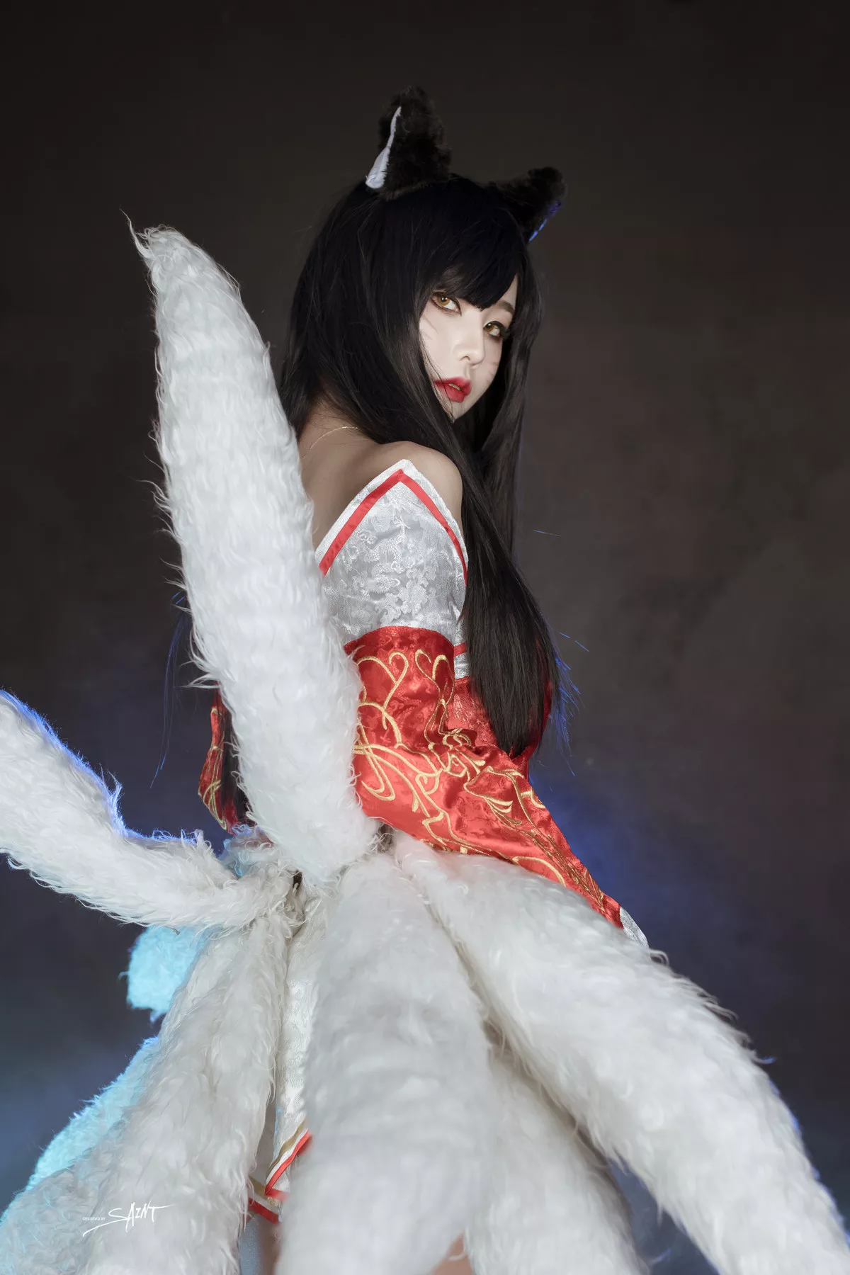 圣光生活】 棒子 YUNA【SAINT 全集修正 仙女 摄影 Photolife Ahri