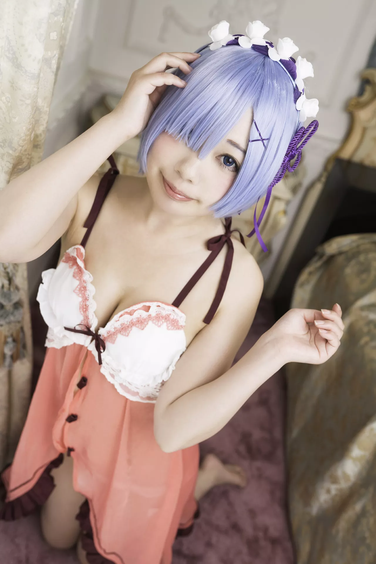 (�[南しずく)】 鬼の嫁 佳人 (Reから始める异世界生活) 福利 【prprDrop No.2 Cosplay s