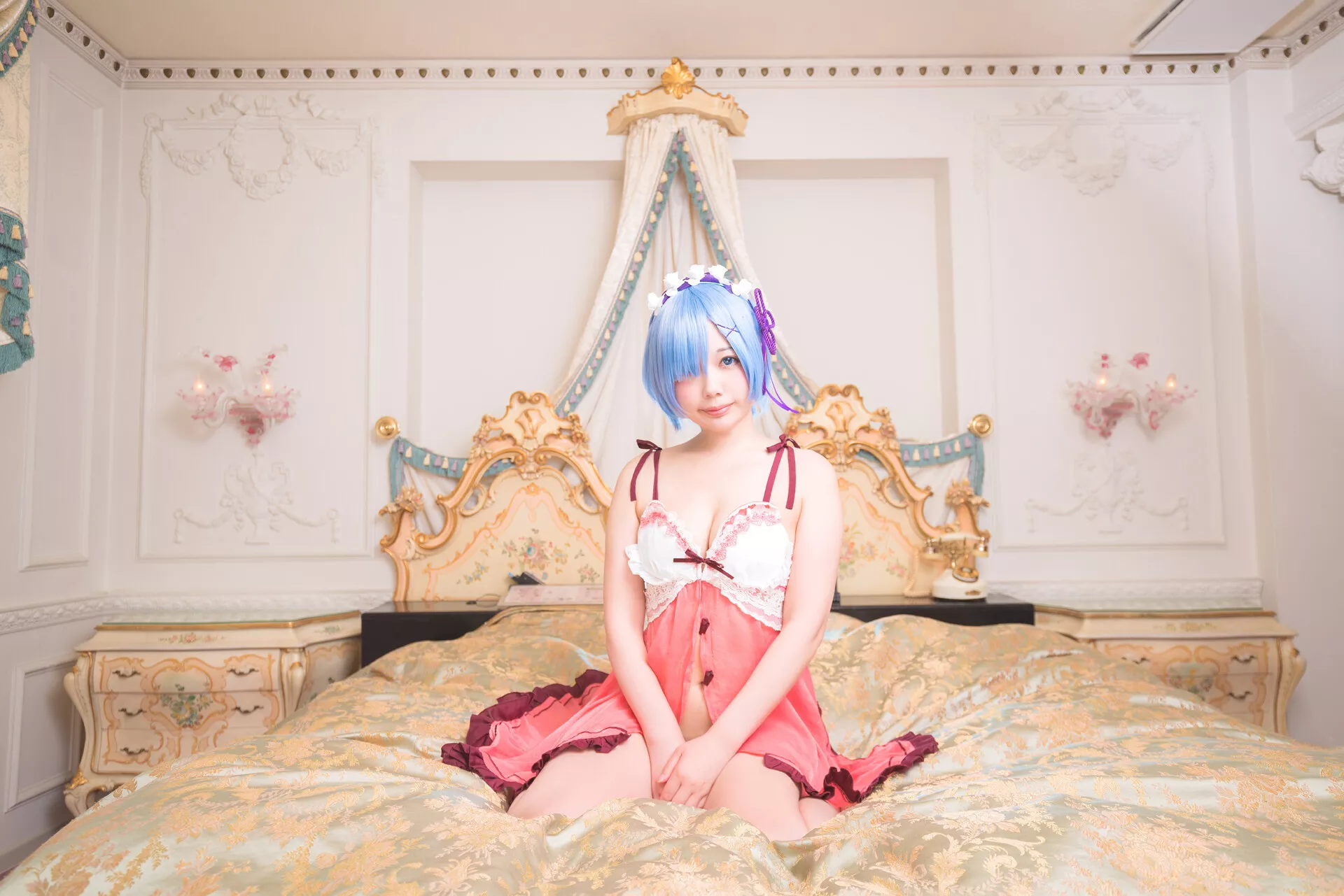 (�[南しずく)】 鬼の嫁 佳人 (Reから始める异世界生活) 福利 【prprDrop No.2 Cosplay s