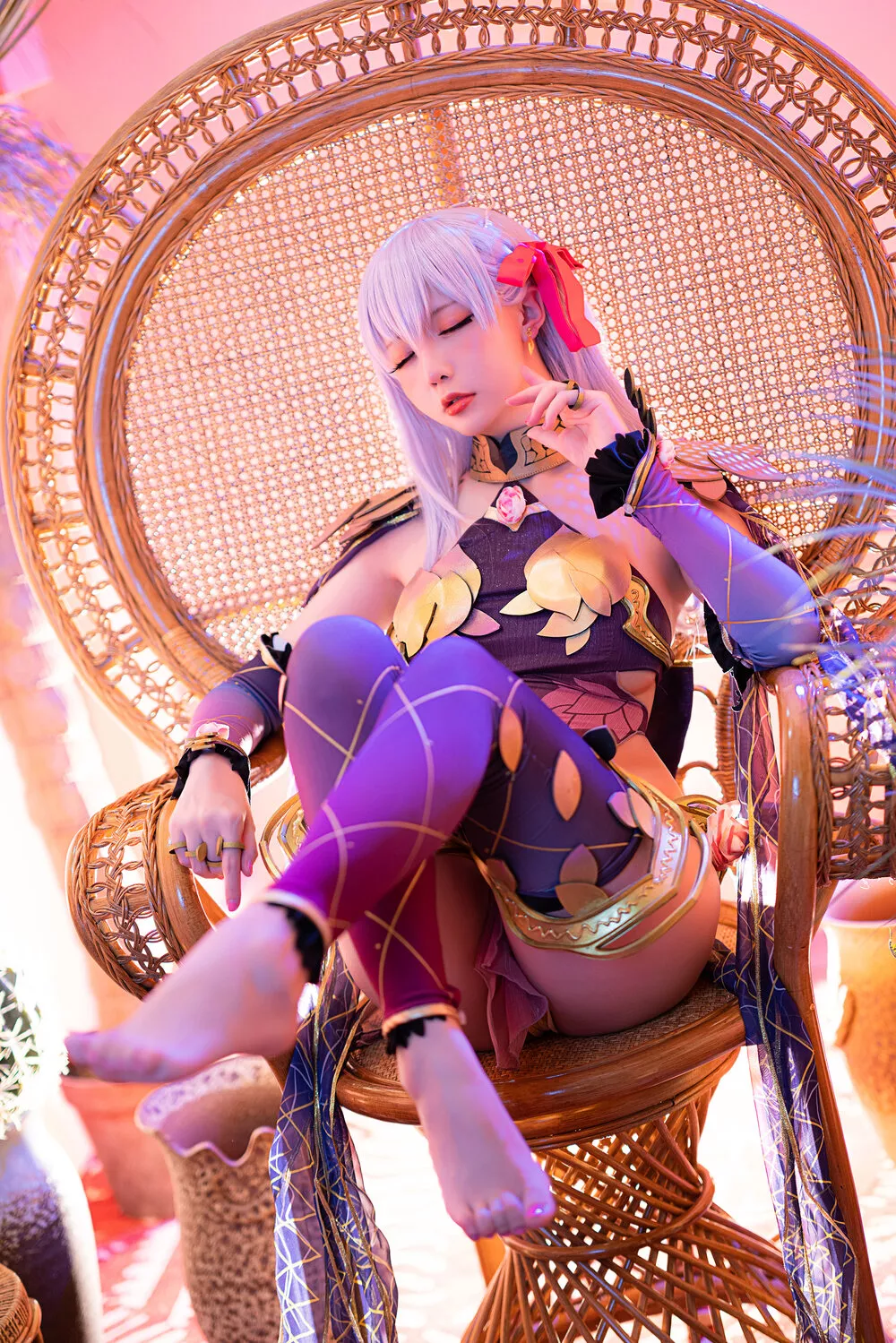 福报 Kama Cosplay 【Hoshilily 女神 星之迟迟】