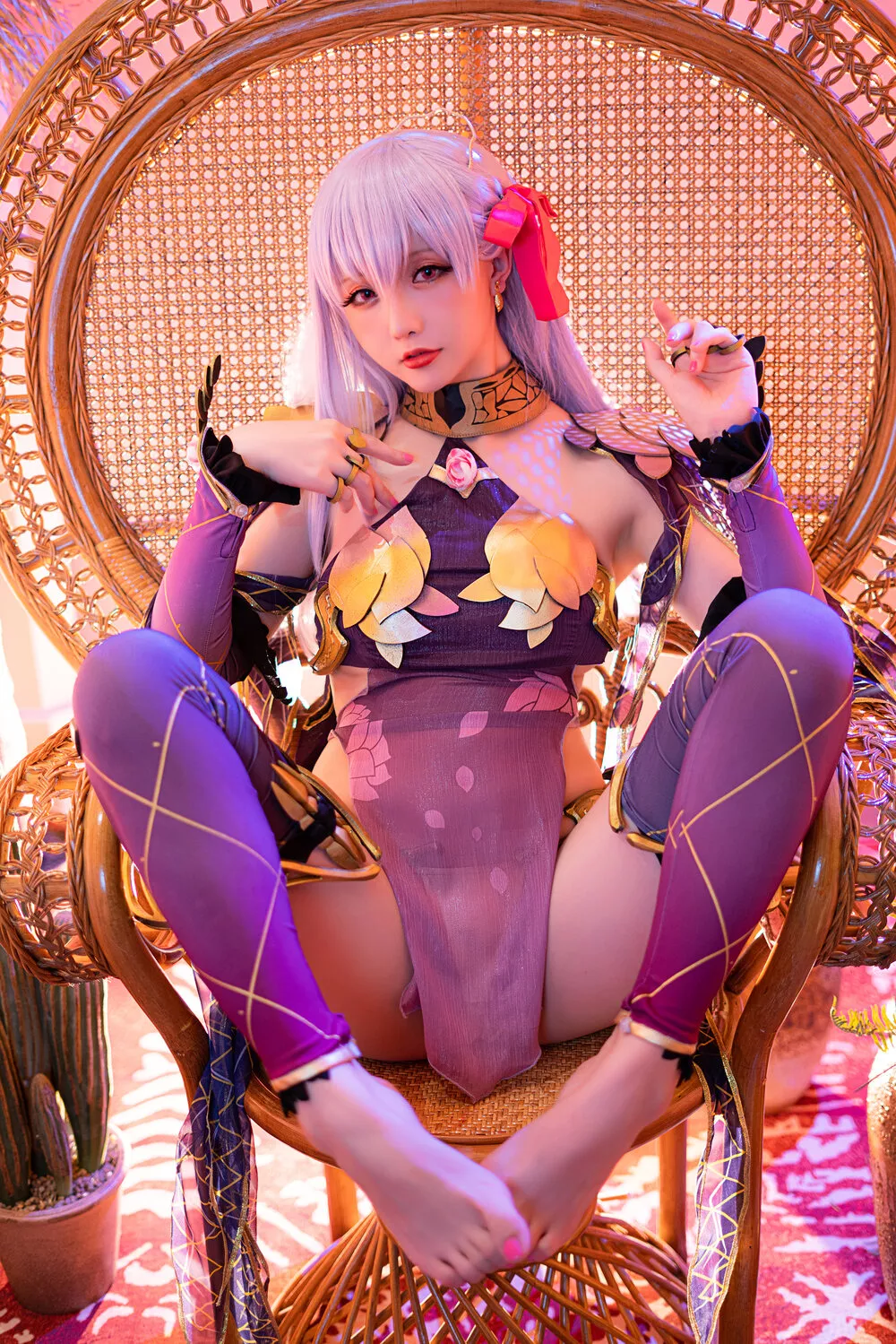 福报 Kama Cosplay 【Hoshilily 女神 星之迟迟】