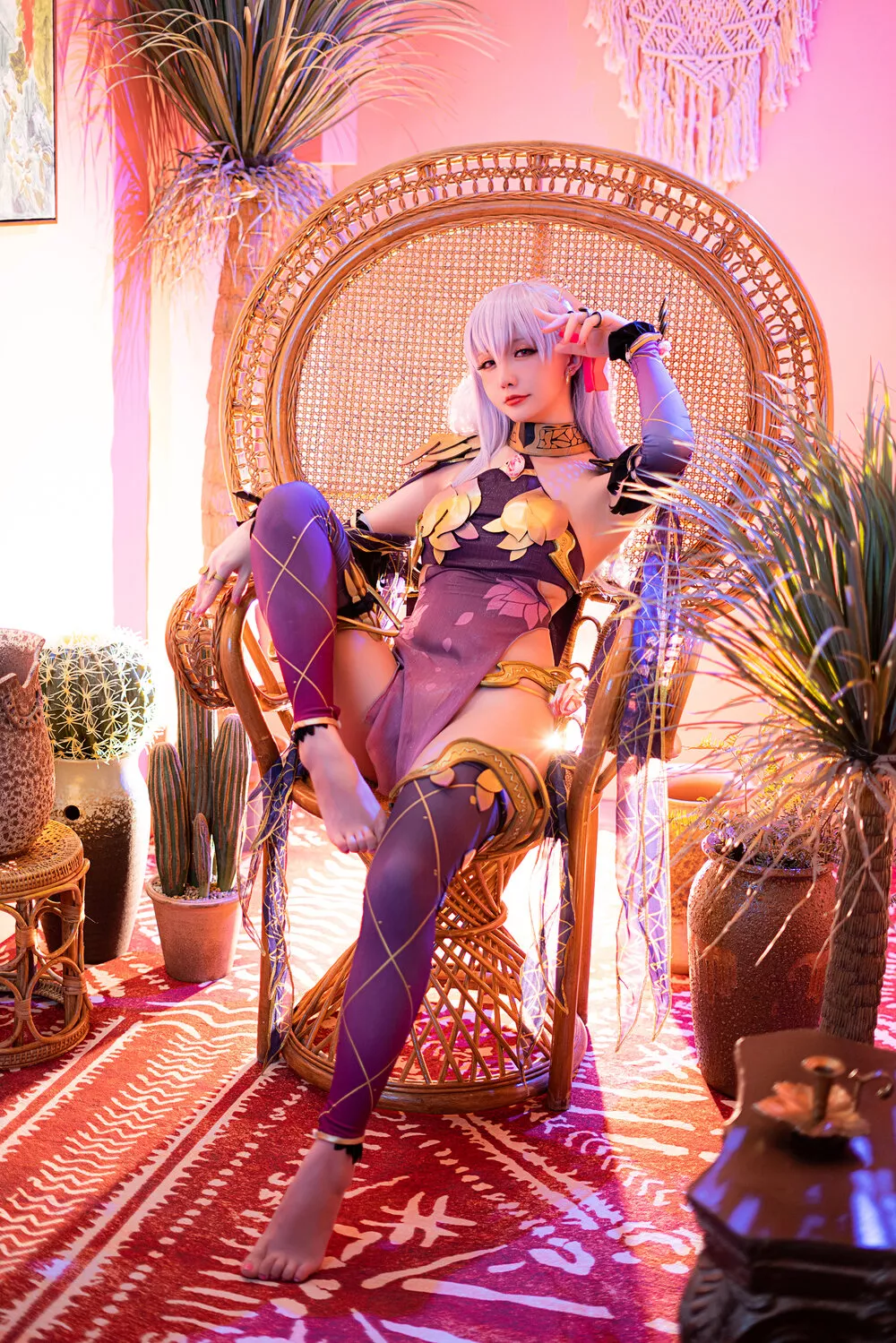 福报 Kama Cosplay 【Hoshilily 女神 星之迟迟】