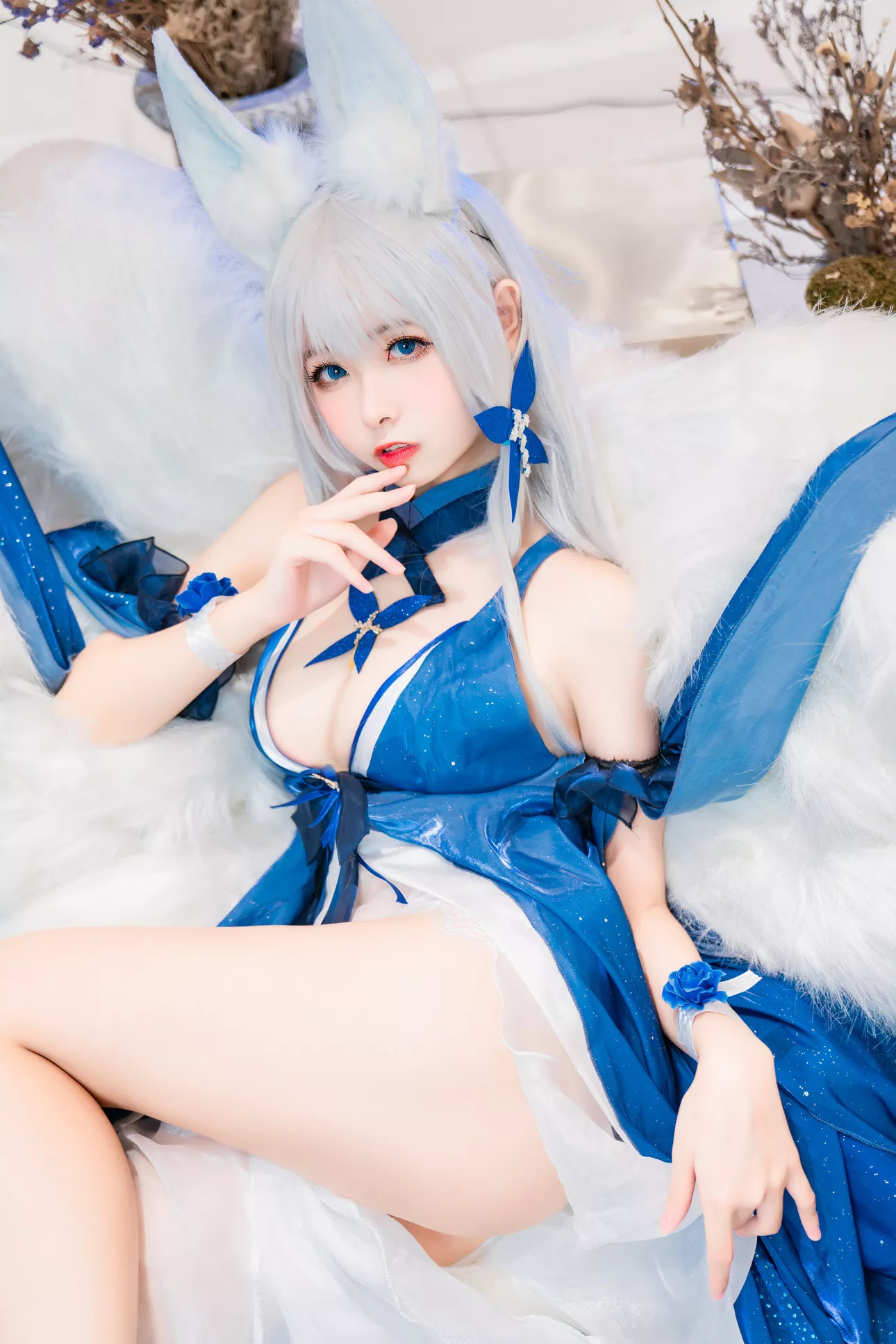 信浓 福利 �T Cosplay 美人 ko Shinano 【Momo 碧蓝航线 葵葵】