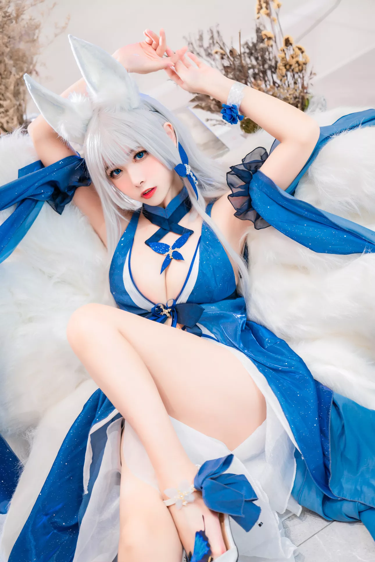信浓 福利 �T Cosplay 美人 ko Shinano 【Momo 碧蓝航线 葵葵】