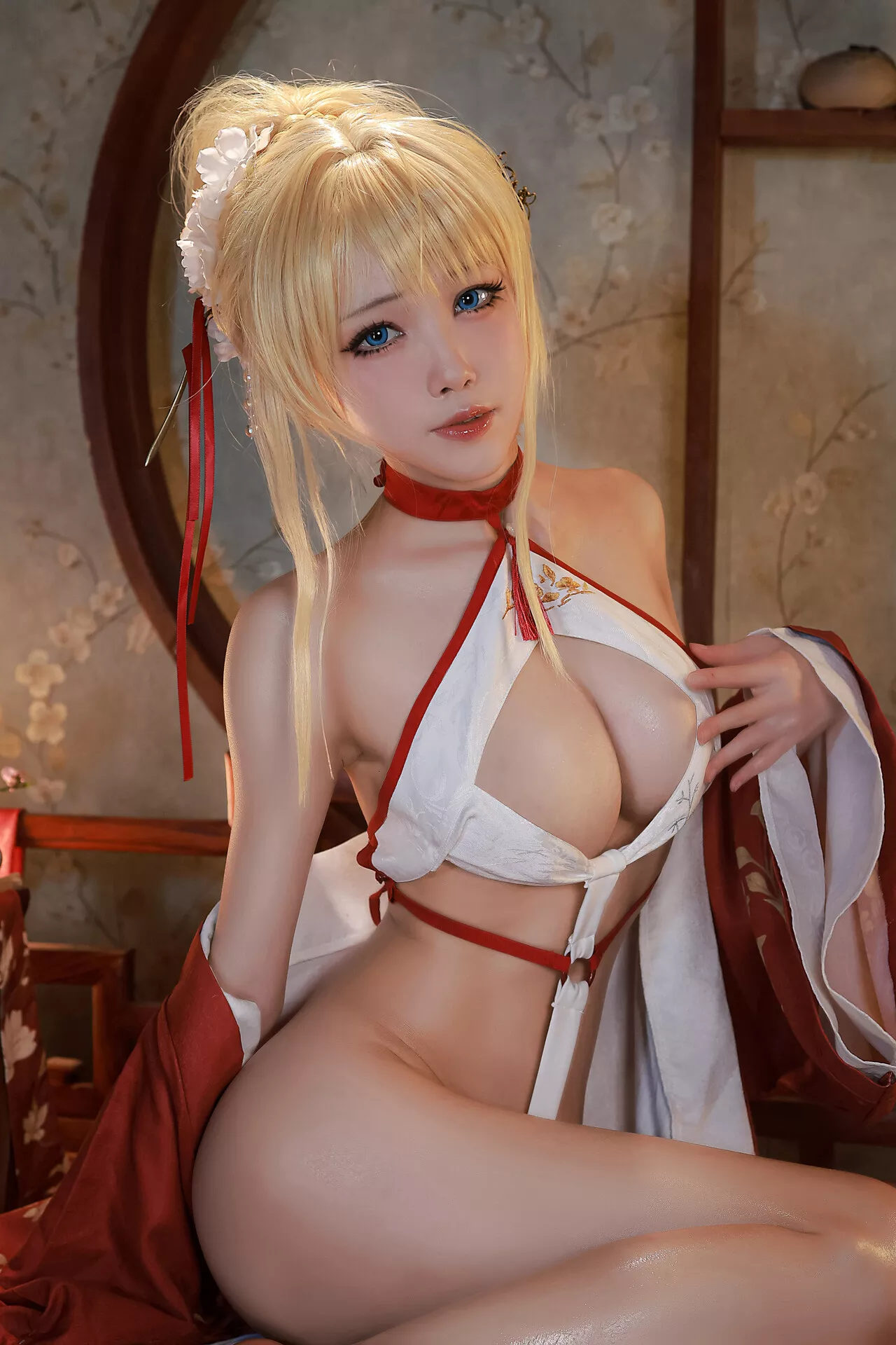 美女 player Aqua】 福利 【水淼 cos Cosplay 密拍 福利