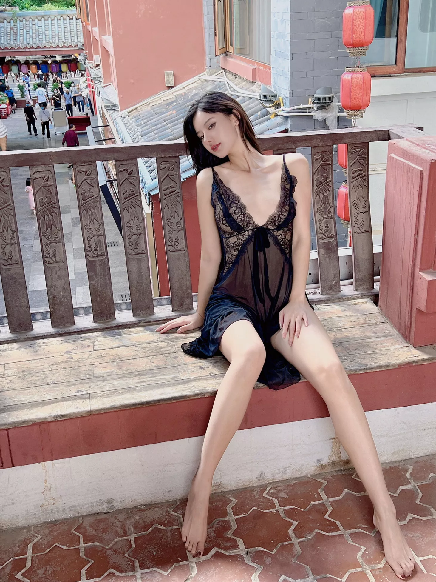 高画质摄影组图 阿朱 《人来人往》