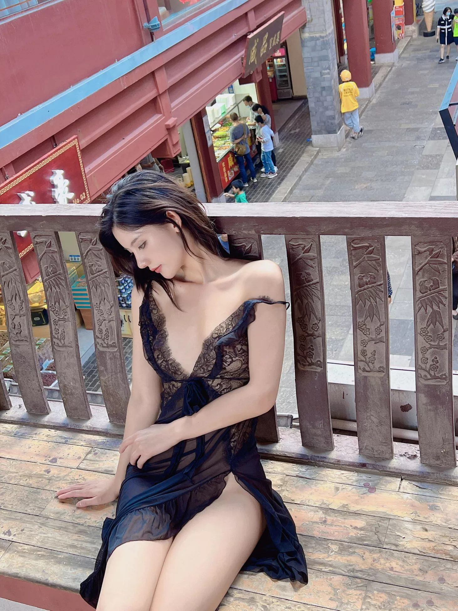 高画质摄影组图 阿朱 《人来人往》