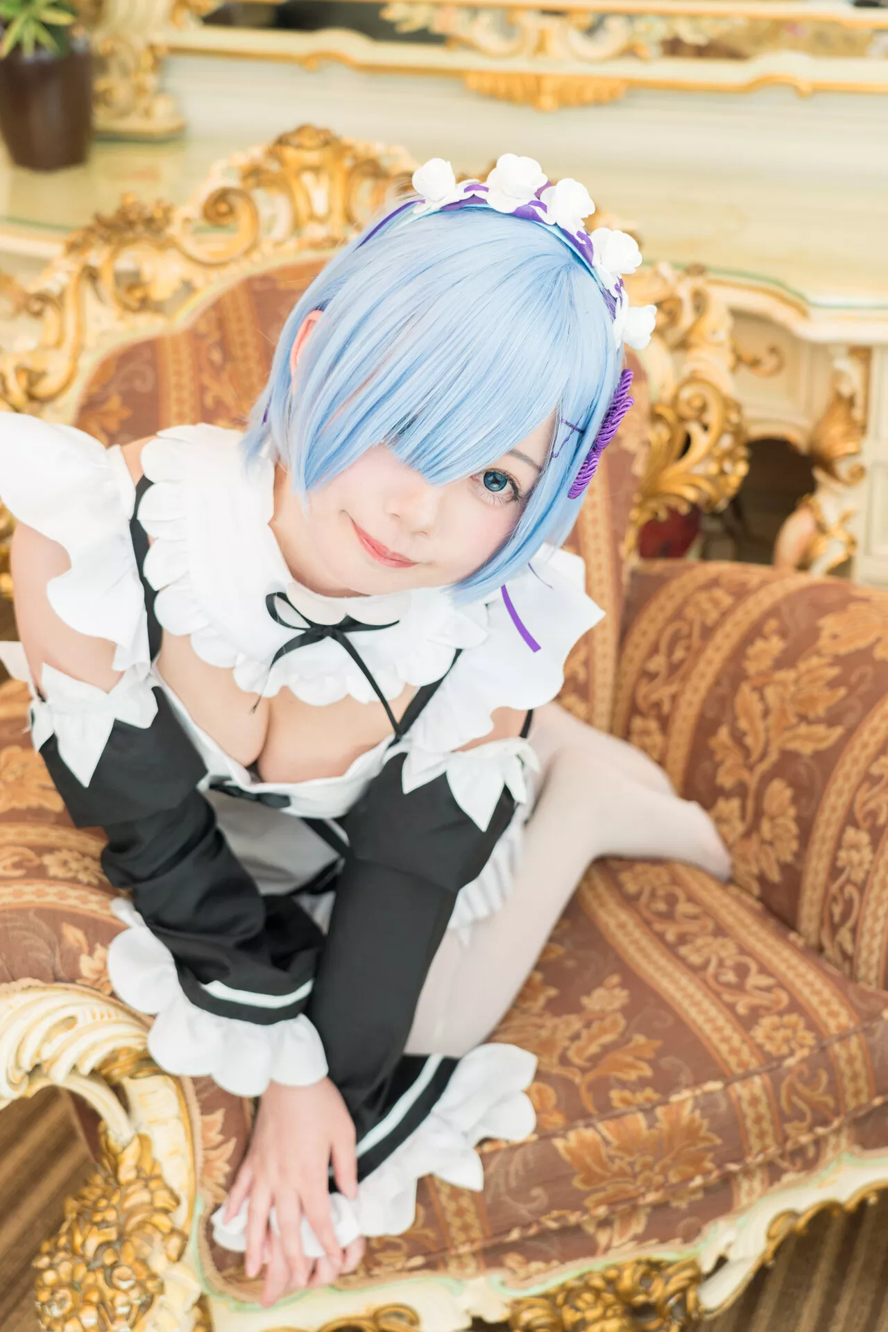 佳人 【prprDrop 鬼の嫁 (Reから始める异世界生活) (�[南しずく)】 No.1 s Cosplay 福报