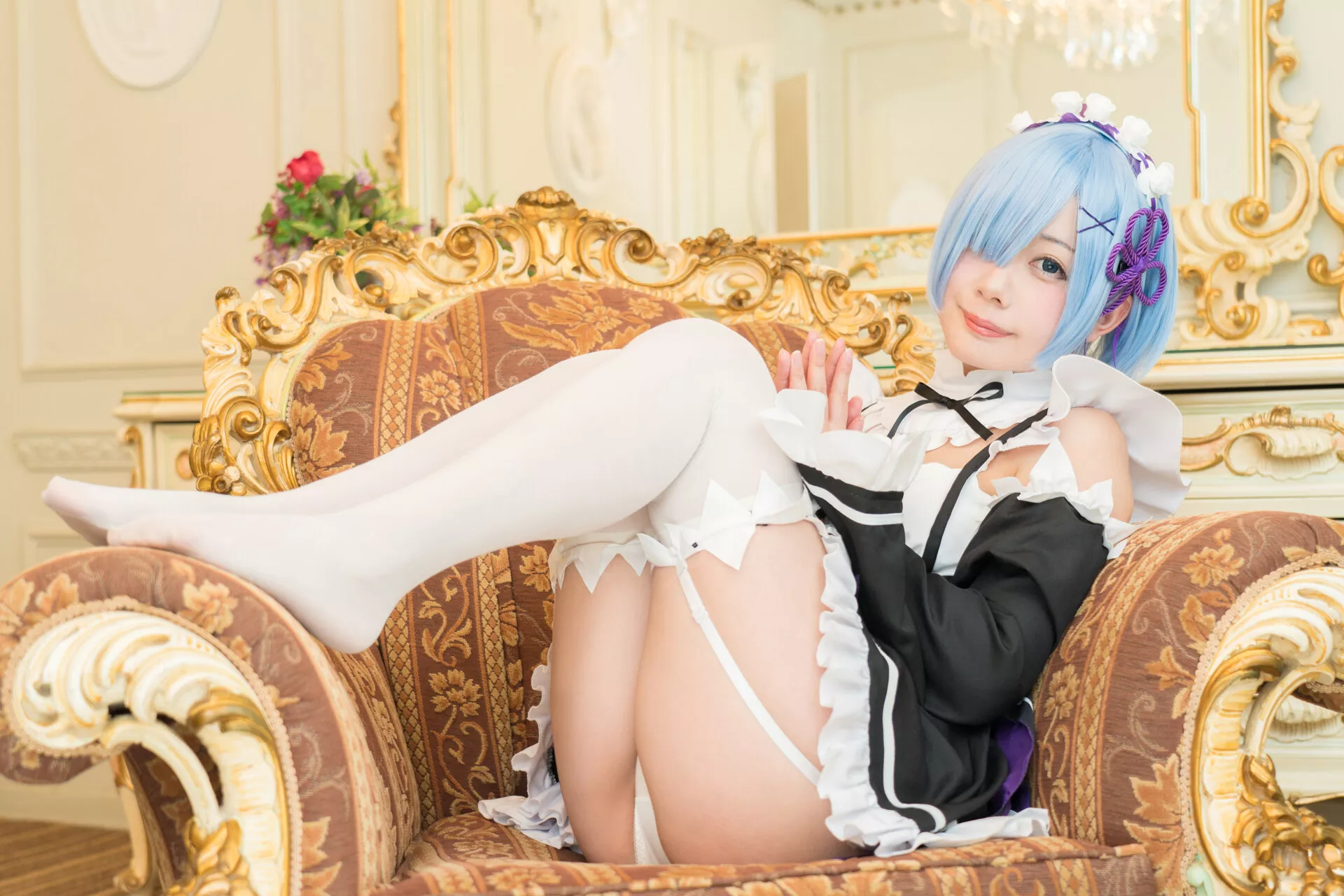 佳人 【prprDrop 鬼の嫁 (Reから始める异世界生活) (�[南しずく)】 No.1 s Cosplay 福报
