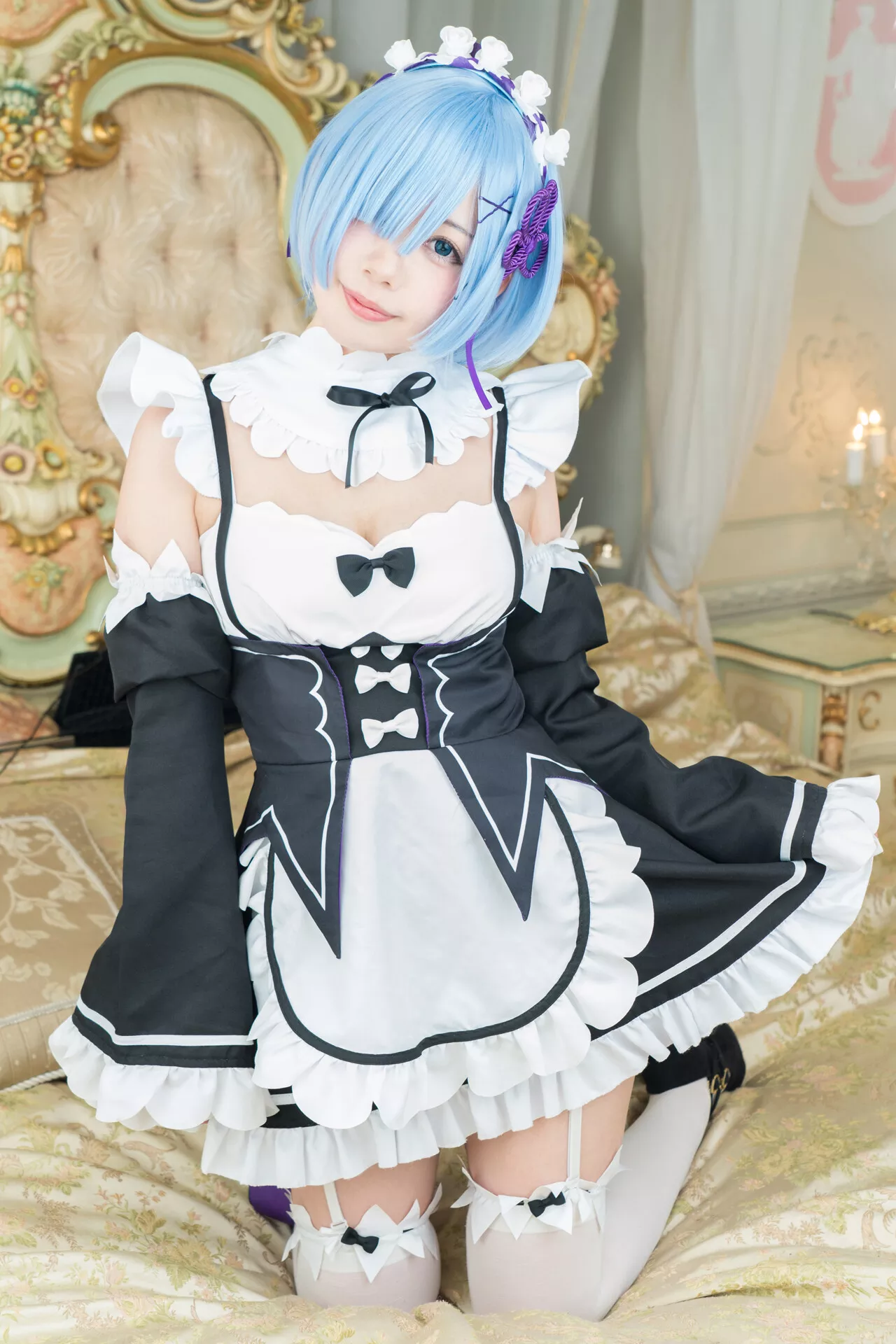 佳人 【prprDrop 鬼の嫁 (Reから始める异世界生活) (�[南しずく)】 No.1 s Cosplay 福报