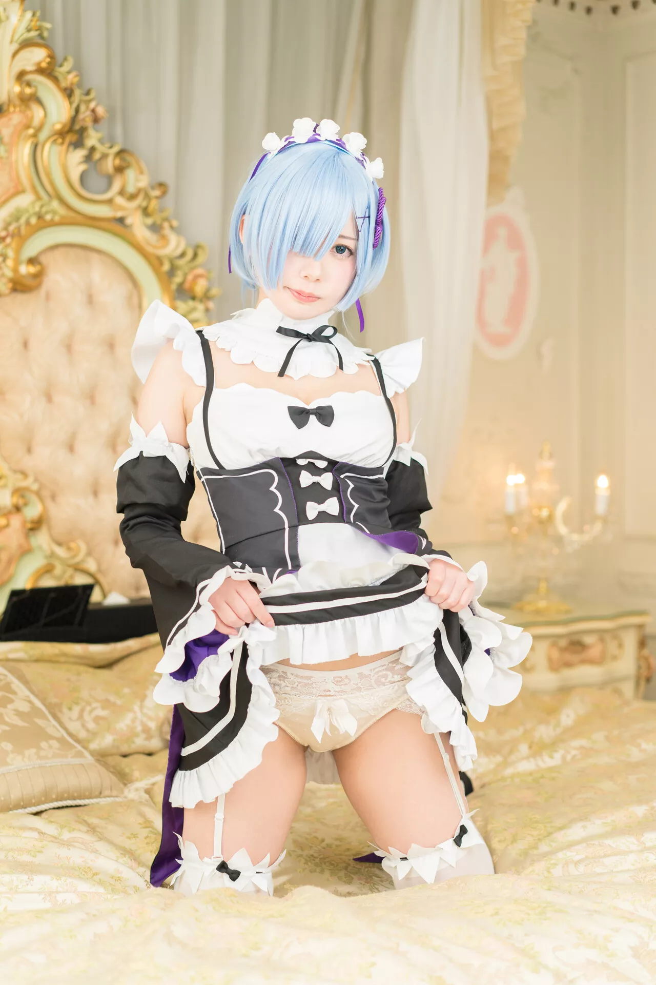 佳人 【prprDrop 鬼の嫁 (Reから始める异世界生活) (�[南しずく)】 No.1 s Cosplay 福报