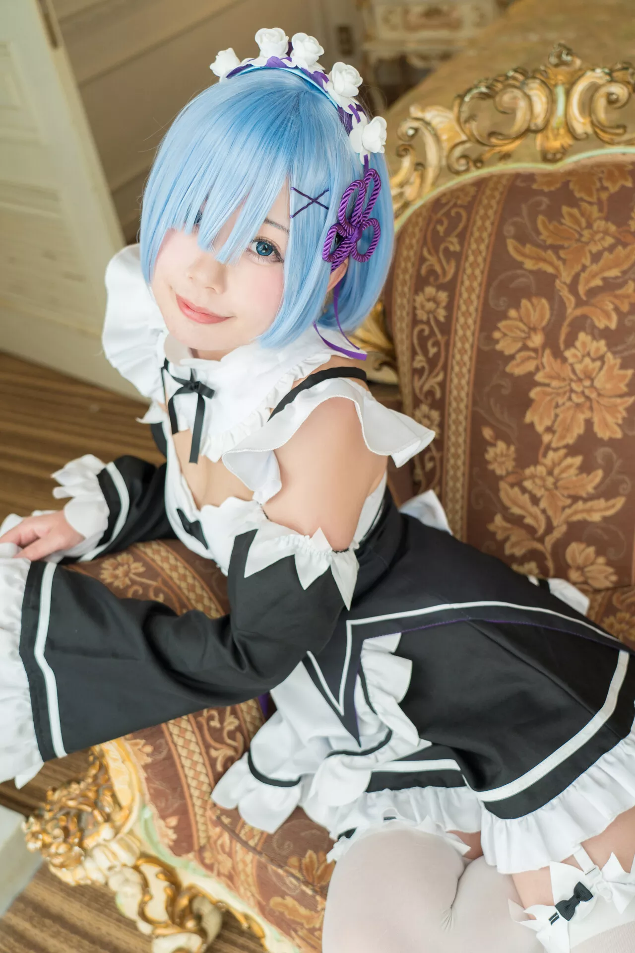 佳人 【prprDrop 鬼の嫁 (Reから始める异世界生活) (�[南しずく)】 No.1 s Cosplay 福报