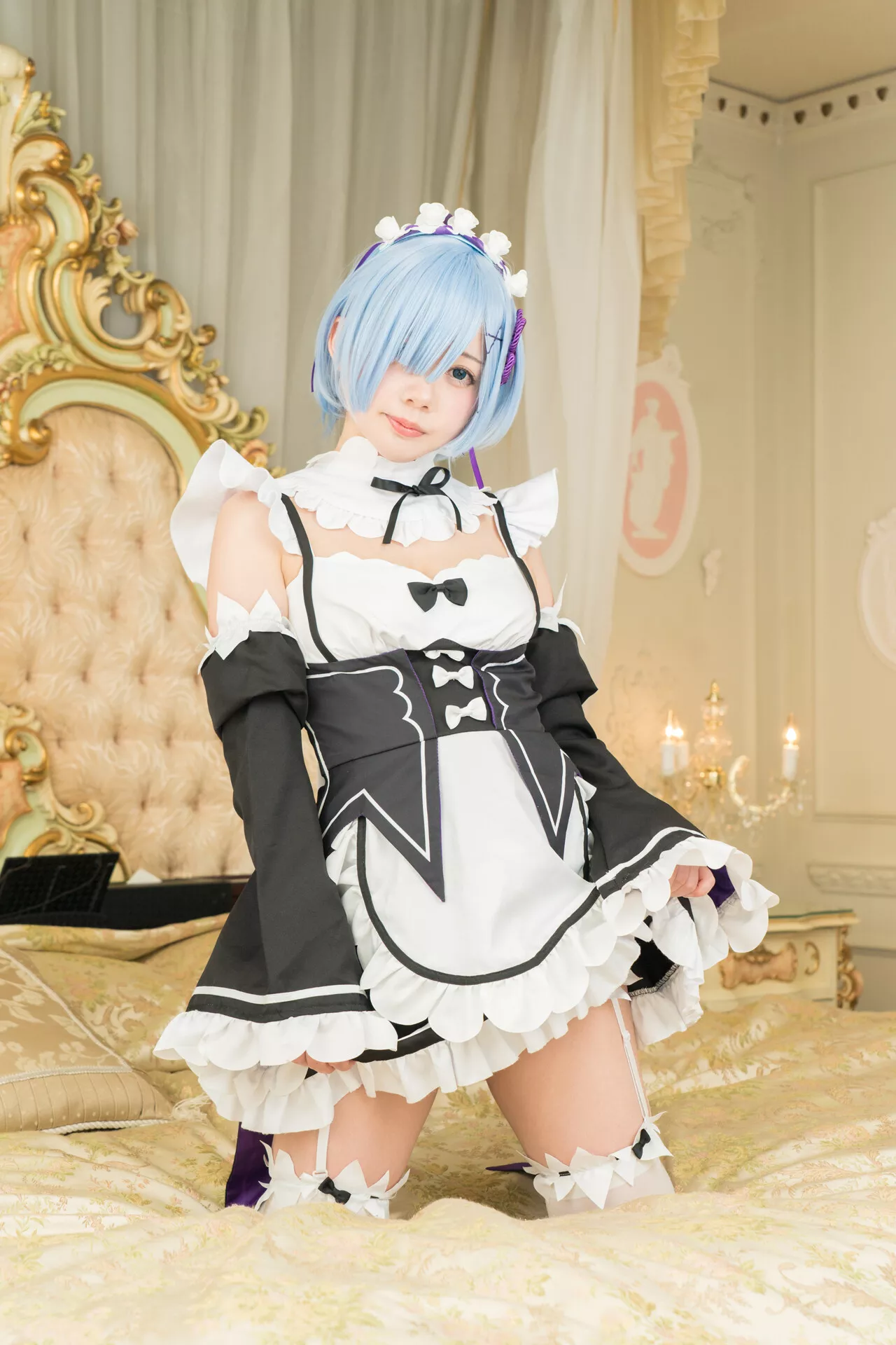 佳人 【prprDrop 鬼の嫁 (Reから始める异世界生活) (�[南しずく)】 No.1 s Cosplay 福报