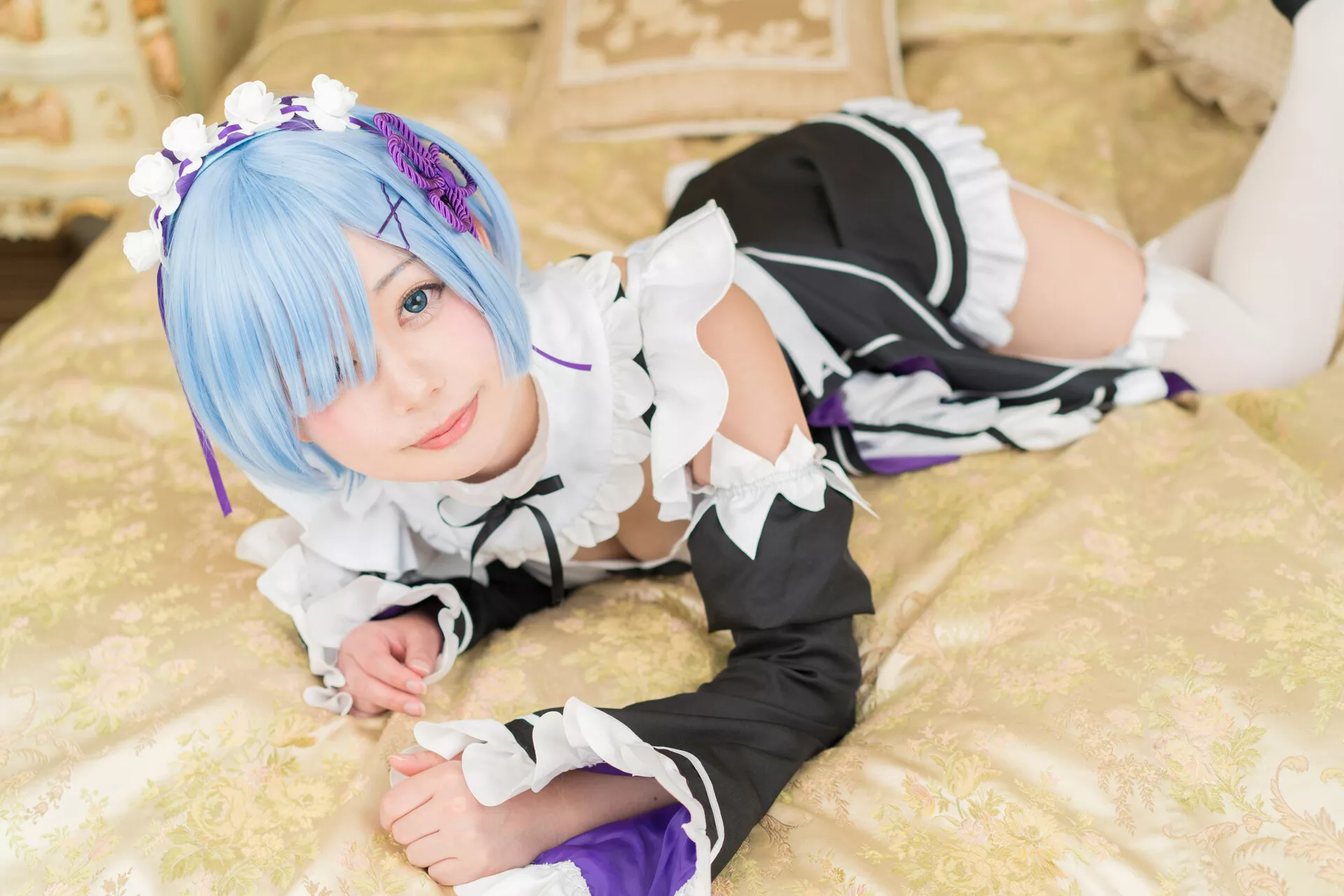 佳人 【prprDrop 鬼の嫁 (Reから始める异世界生活) (�[南しずく)】 No.1 s Cosplay 福报