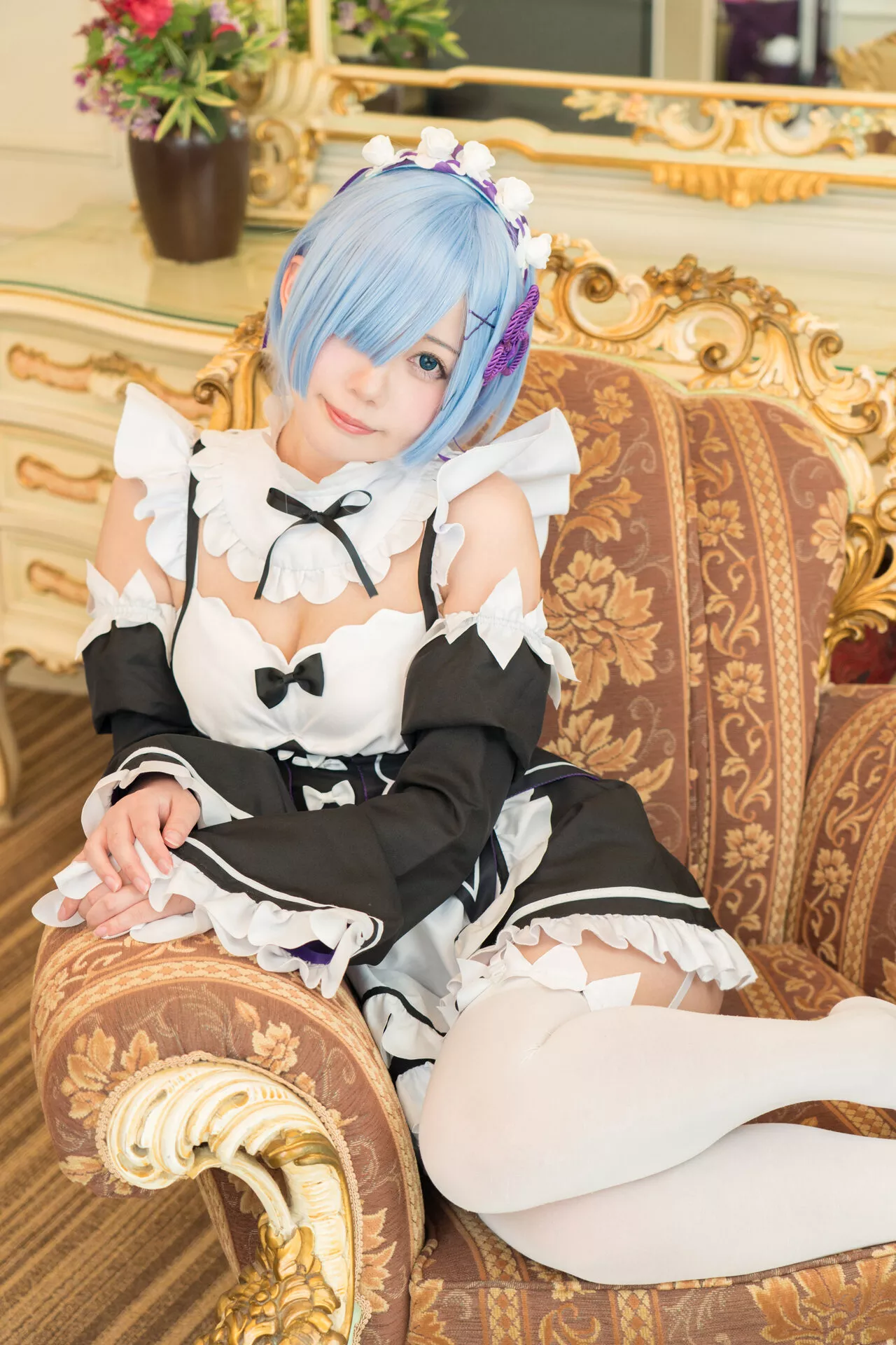 佳人 【prprDrop 鬼の嫁 (Reから始める异世界生活) (�[南しずく)】 No.1 s Cosplay 福报