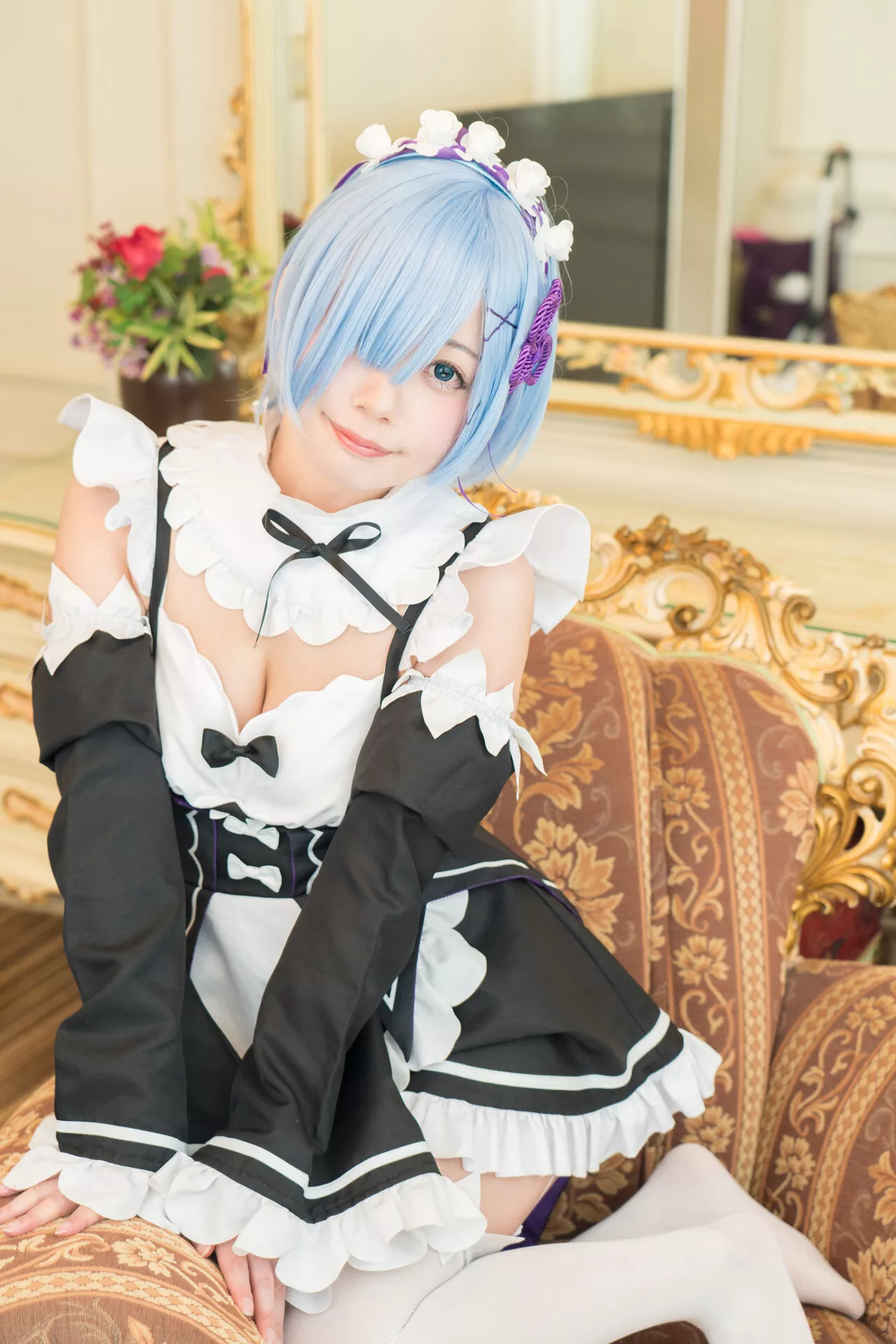 佳人 【prprDrop 鬼の嫁 (Reから始める异世界生活) (�[南しずく)】 No.1 s Cosplay 福报