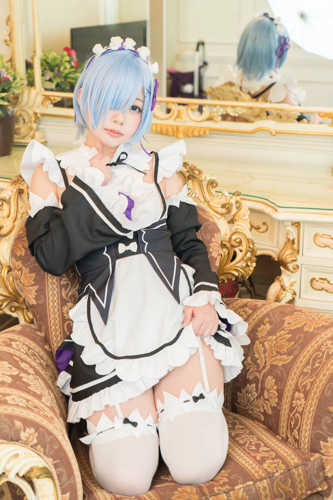 佳人 【prprDrop 鬼の嫁 (Reから始める异世界生活) (�[南しずく)】 No.1 s Cosplay 福报