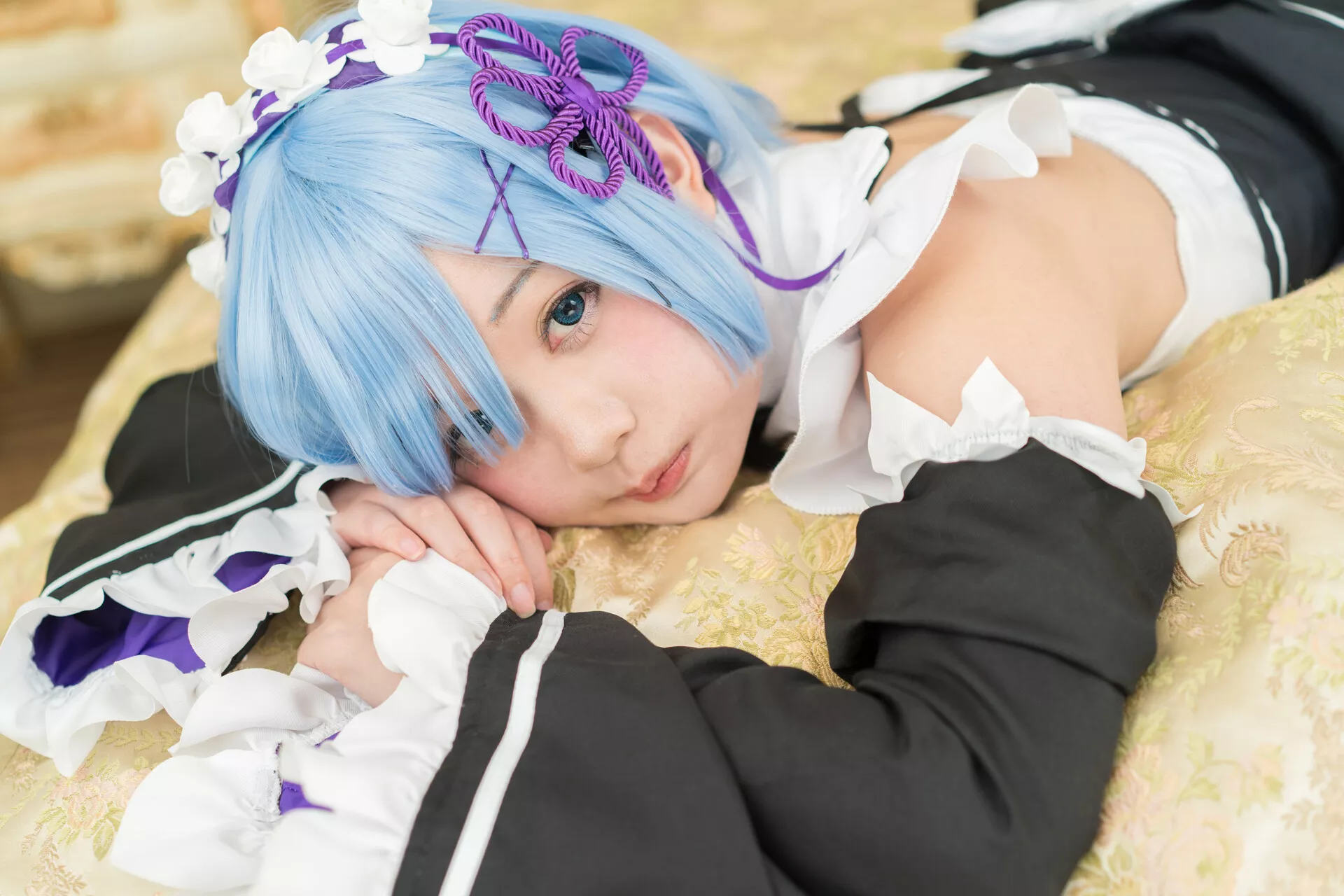 佳人 【prprDrop 鬼の嫁 (Reから始める异世界生活) (�[南しずく)】 No.1 s Cosplay 福报