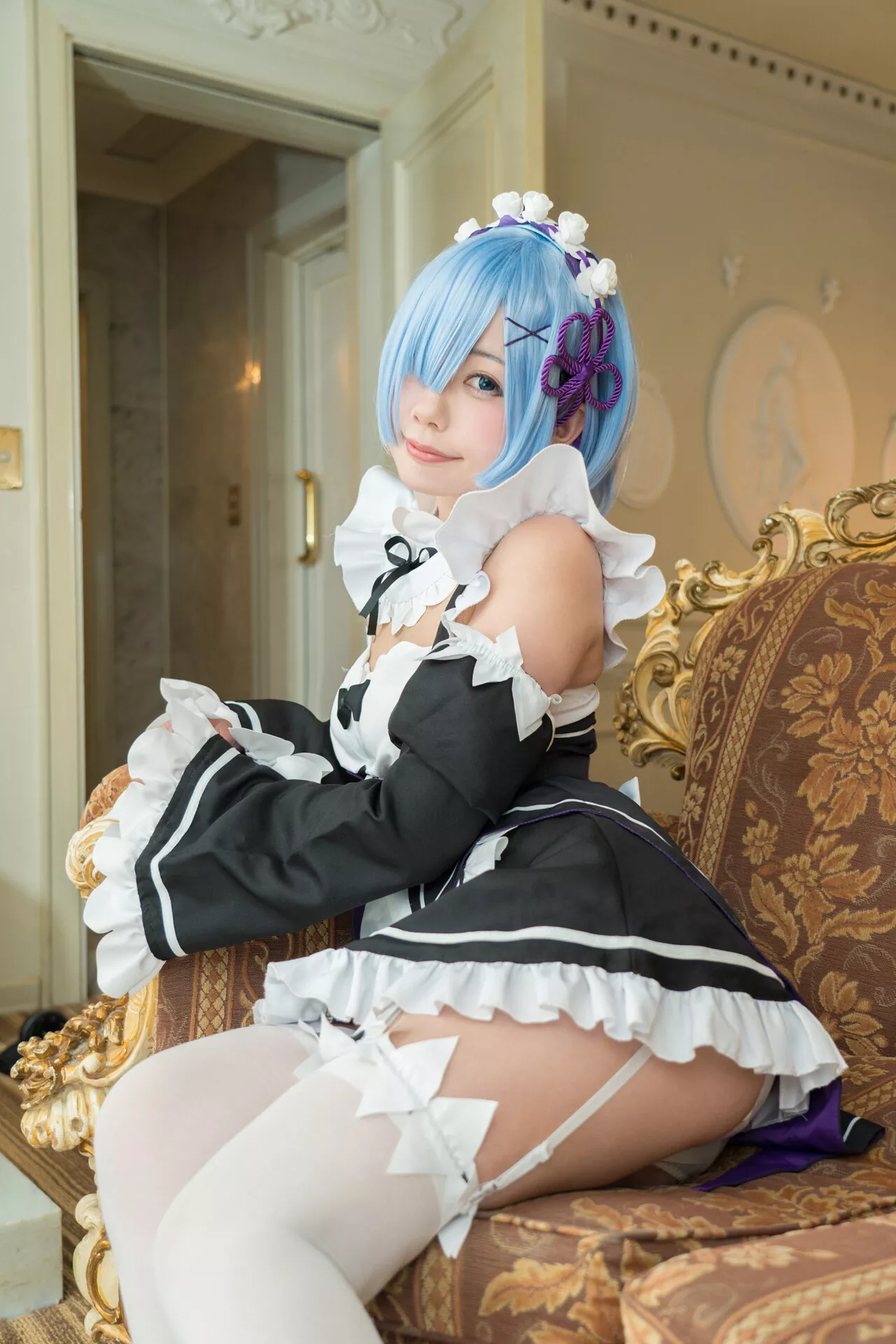 佳人 【prprDrop 鬼の嫁 (Reから始める异世界生活) (�[南しずく)】 No.1 s Cosplay 福报