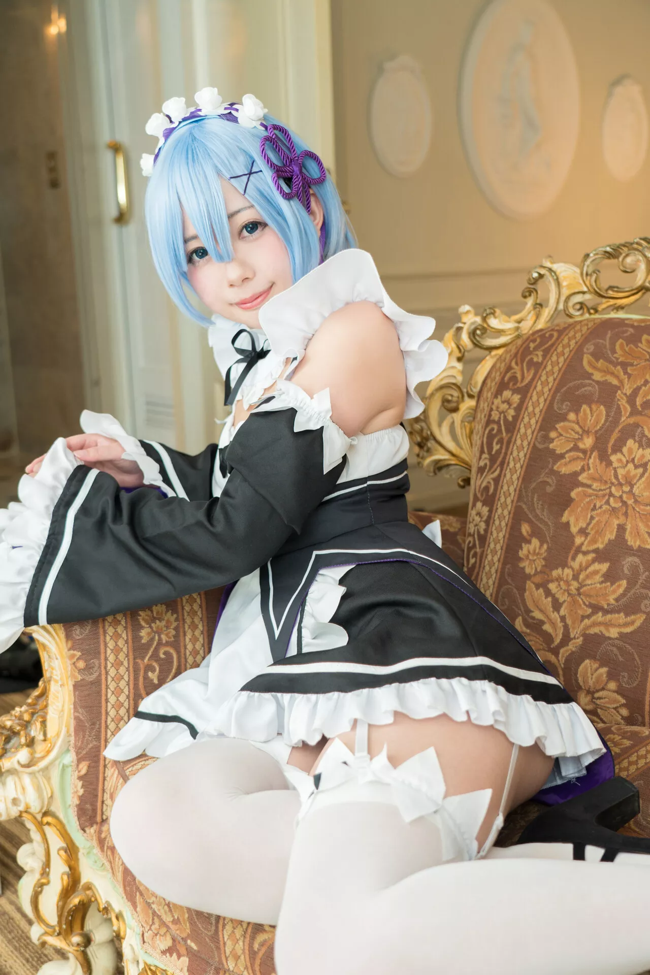 佳人 【prprDrop 鬼の嫁 (Reから始める异世界生活) (�[南しずく)】 No.1 s Cosplay 福报