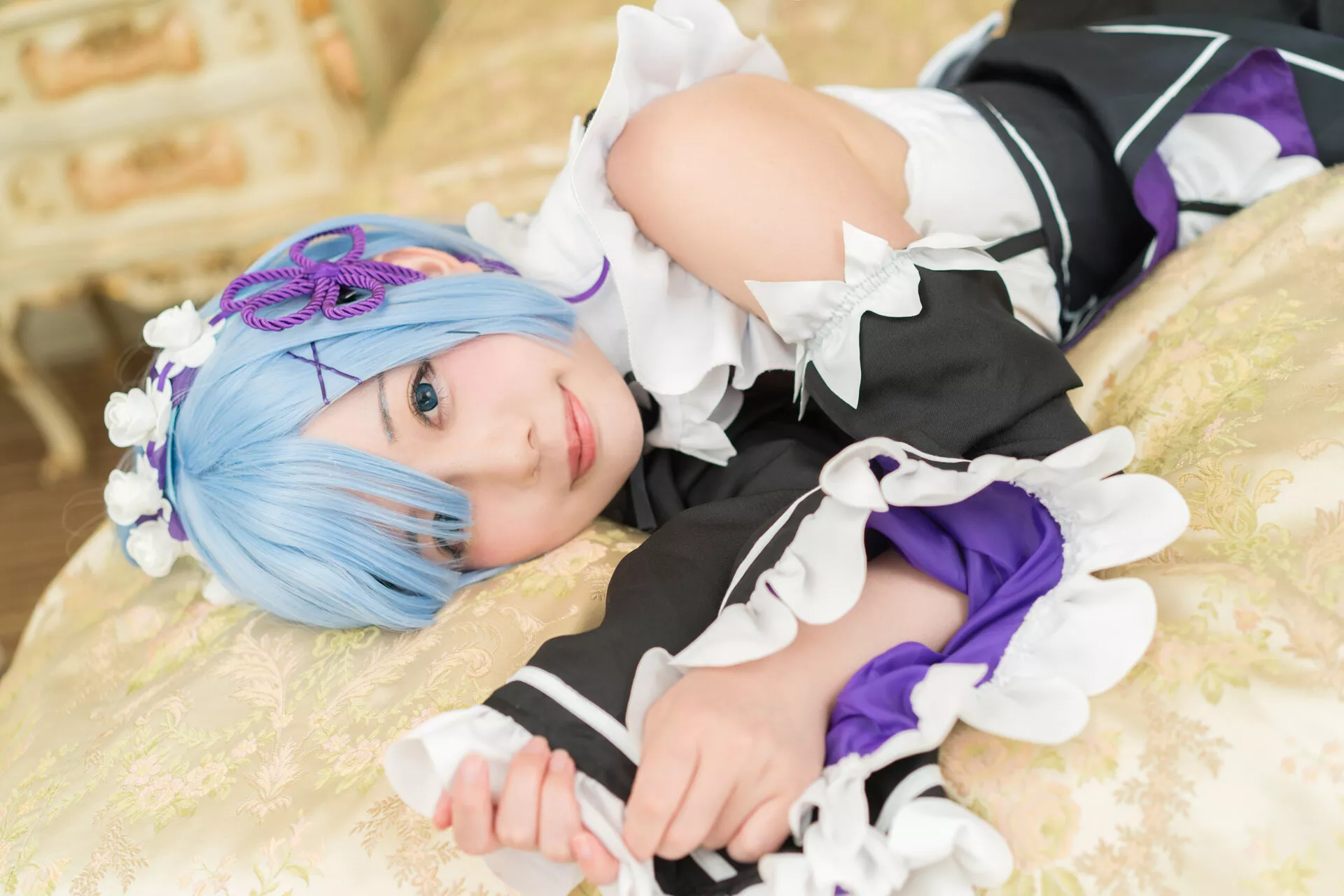 佳人 【prprDrop 鬼の嫁 (Reから始める异世界生活) (�[南しずく)】 No.1 s Cosplay 福报