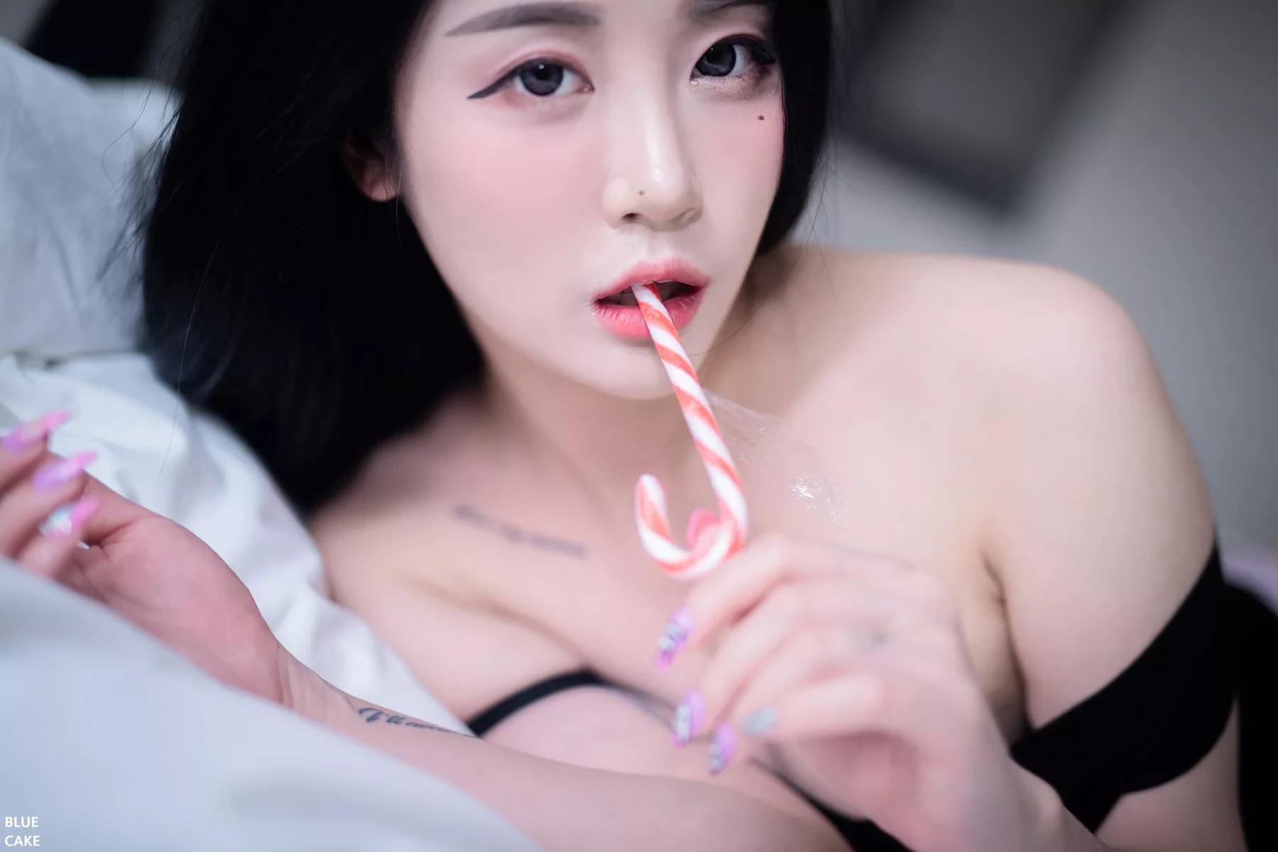 Lover Jeong 高丽 & my Bomi 女神 Christmas 艺术图 蓝色蛋糕】 with 全集修正 【BLUECAKE Bomi