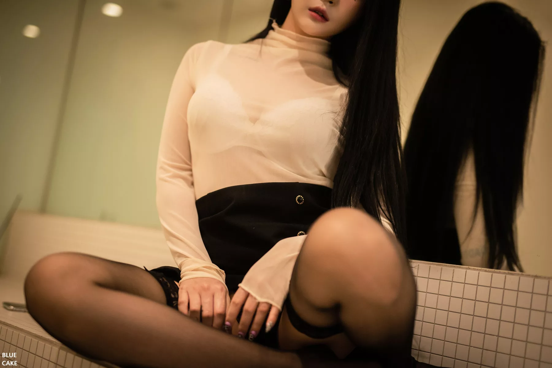 Lover Jeong 高丽 & my Bomi 女神 Christmas 艺术图 蓝色蛋糕】 with 全集修正 【BLUECAKE Bomi