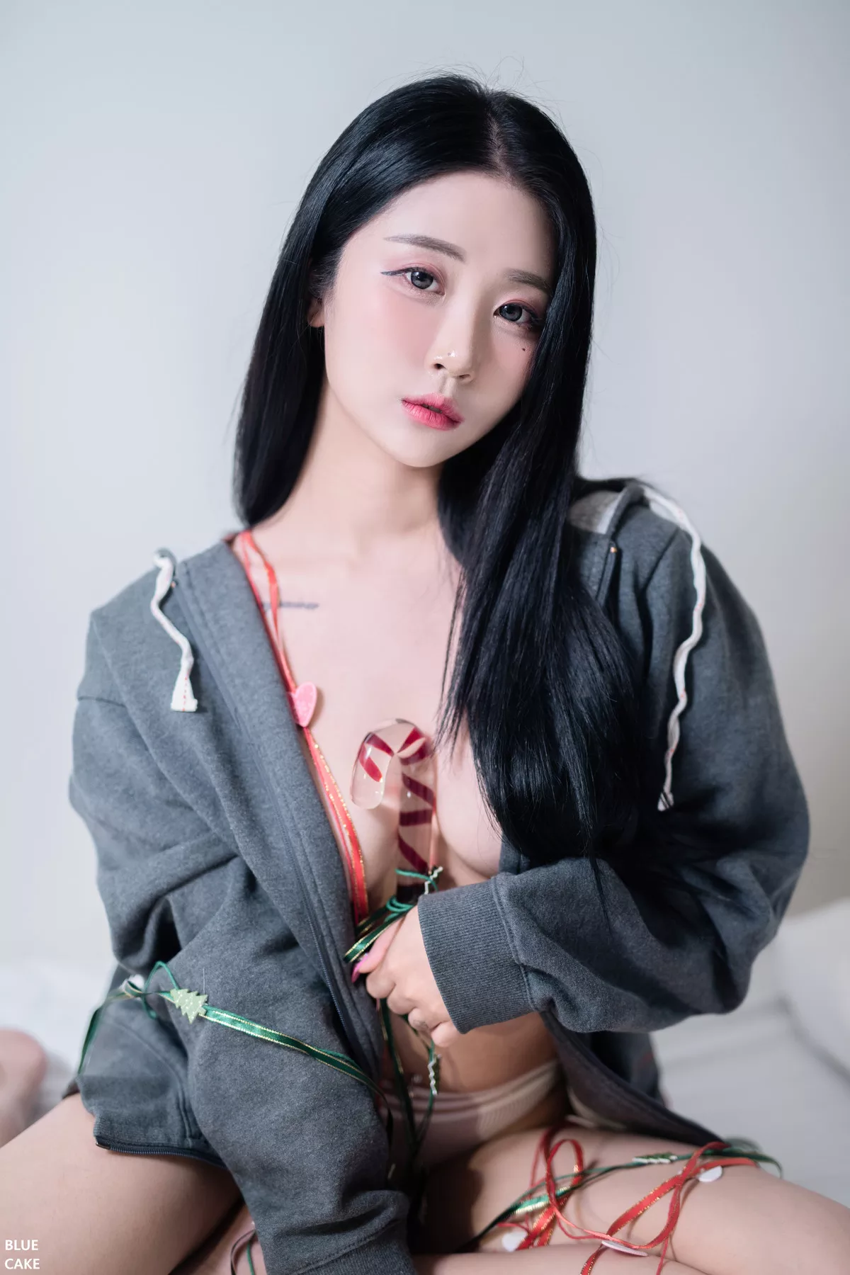 Lover Jeong 高丽 & my Bomi 女神 Christmas 艺术图 蓝色蛋糕】 with 全集修正 【BLUECAKE Bomi