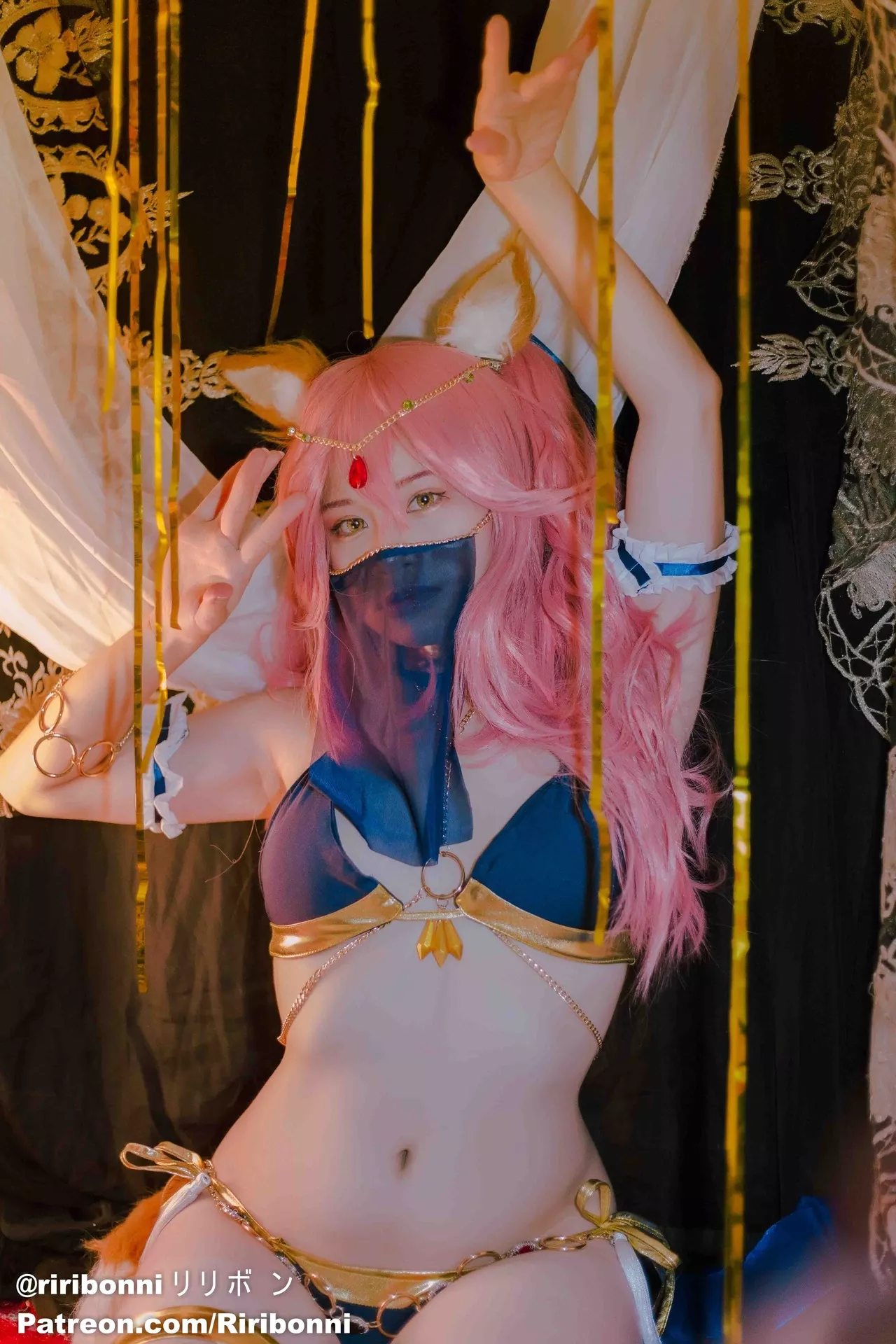 No Tamamo 女佣 丽人 Cosplay 玉藻前 【Riribonni】 Mae 福利