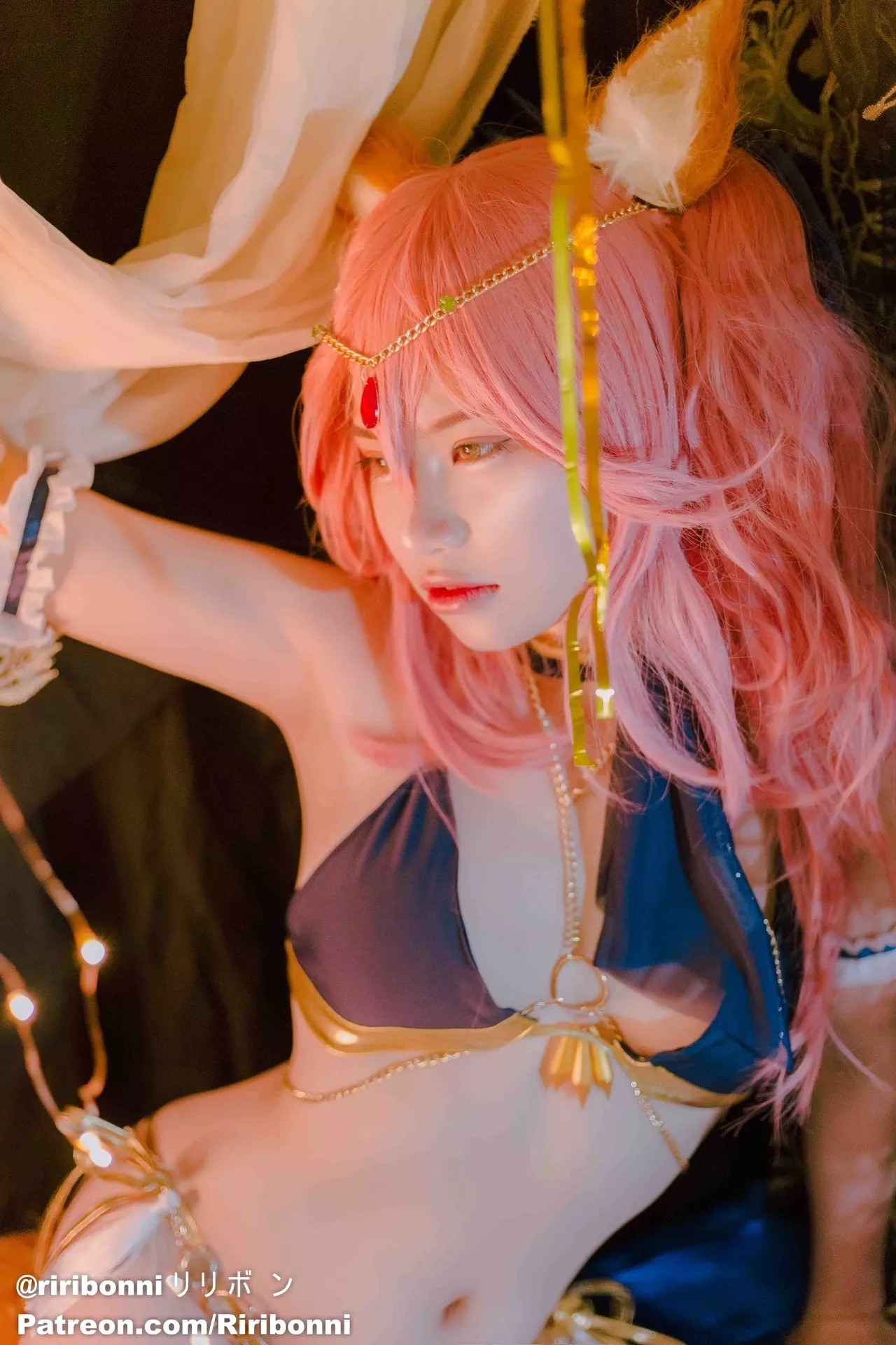 No Tamamo 女佣 丽人 Cosplay 玉藻前 【Riribonni】 Mae 福利