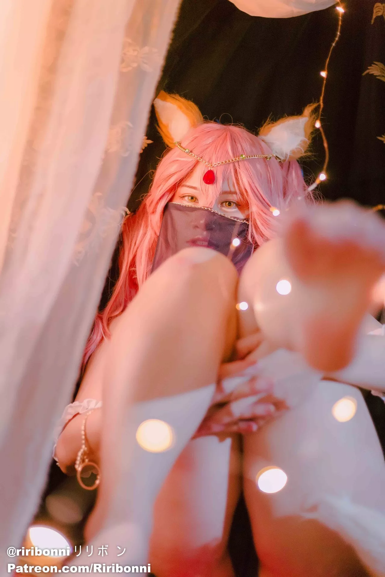No Tamamo 女佣 丽人 Cosplay 玉藻前 【Riribonni】 Mae 福利