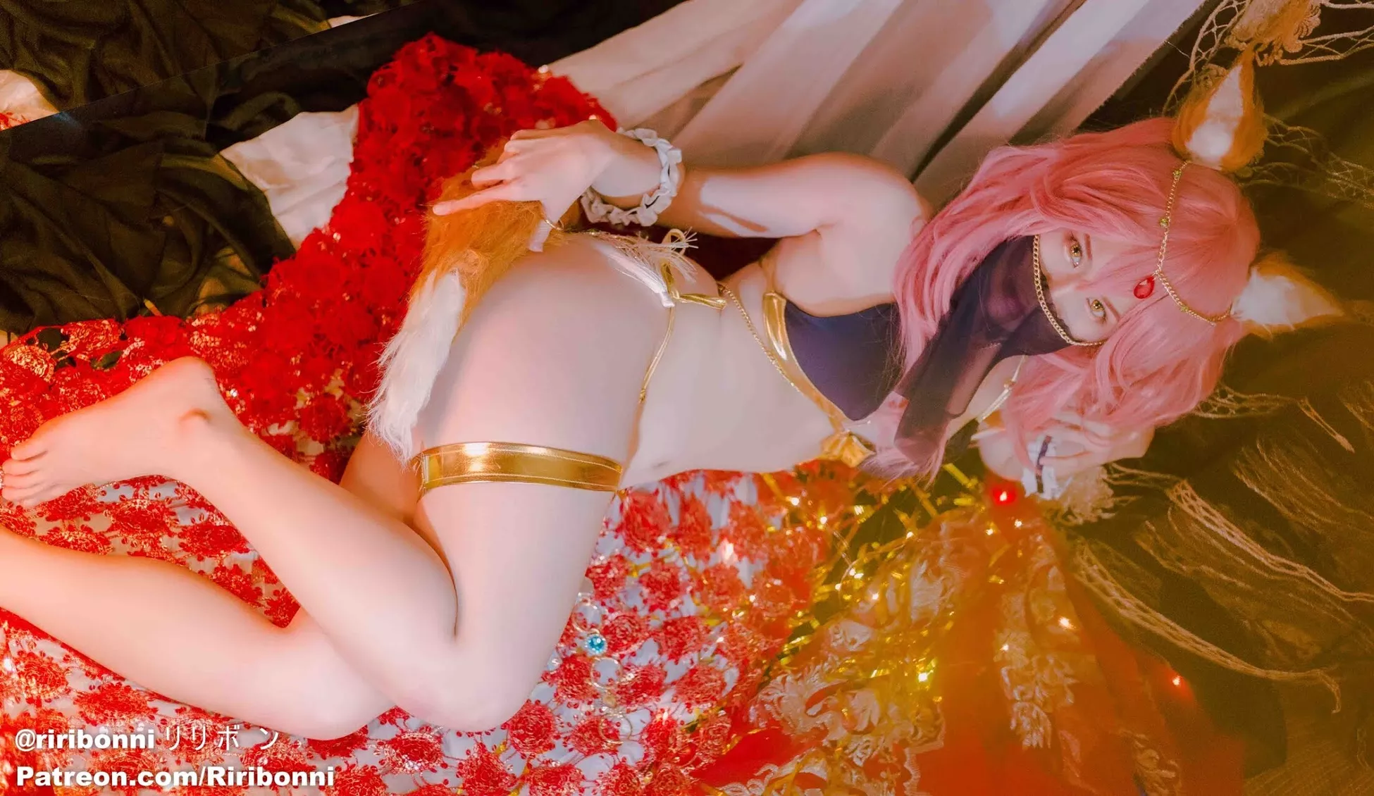No Tamamo 女佣 丽人 Cosplay 玉藻前 【Riribonni】 Mae 福利