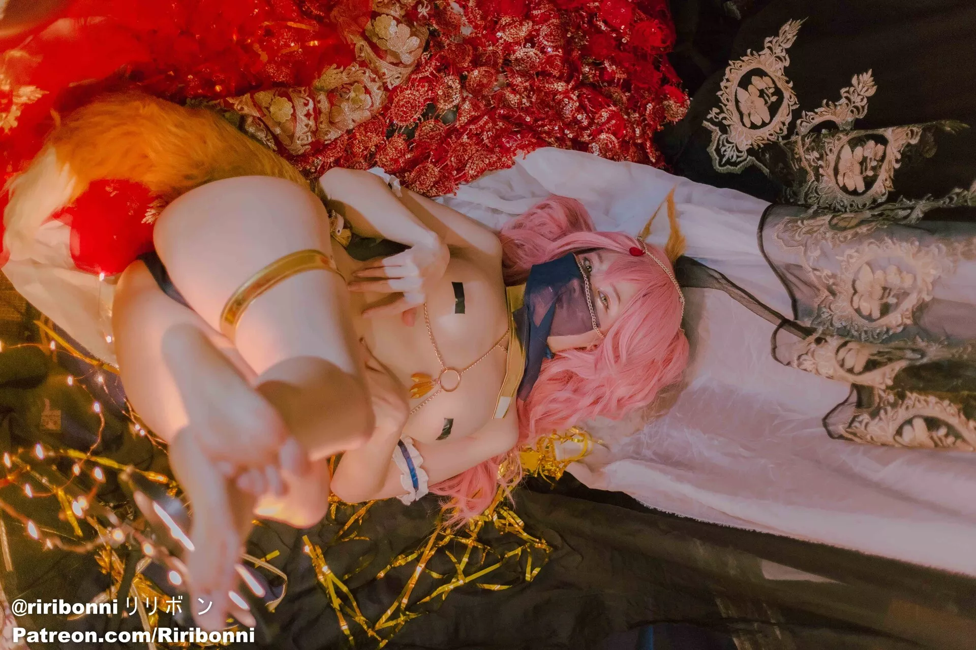 No Tamamo 女佣 丽人 Cosplay 玉藻前 【Riribonni】 Mae 福利