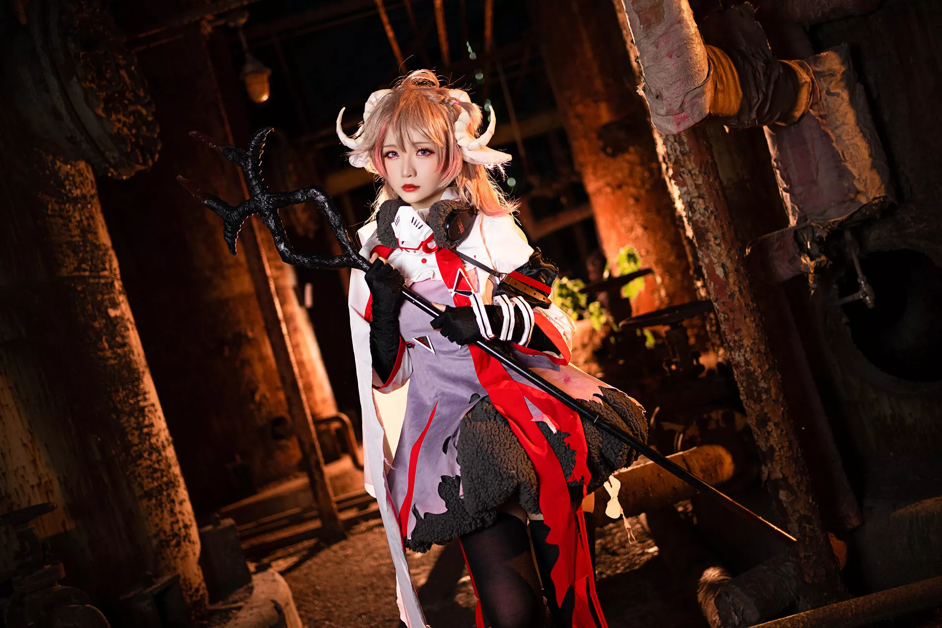 【Hoshilily 尤物 Cosplay 星之迟迟】 福利 Arknights Eyjafjalla