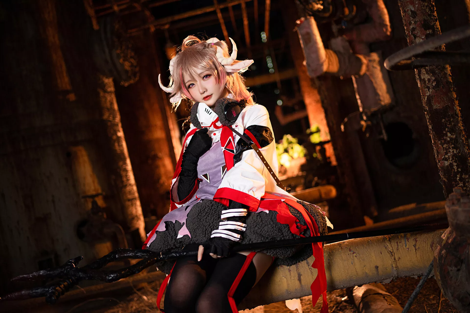 【Hoshilily 尤物 Cosplay 星之迟迟】 福利 Arknights Eyjafjalla