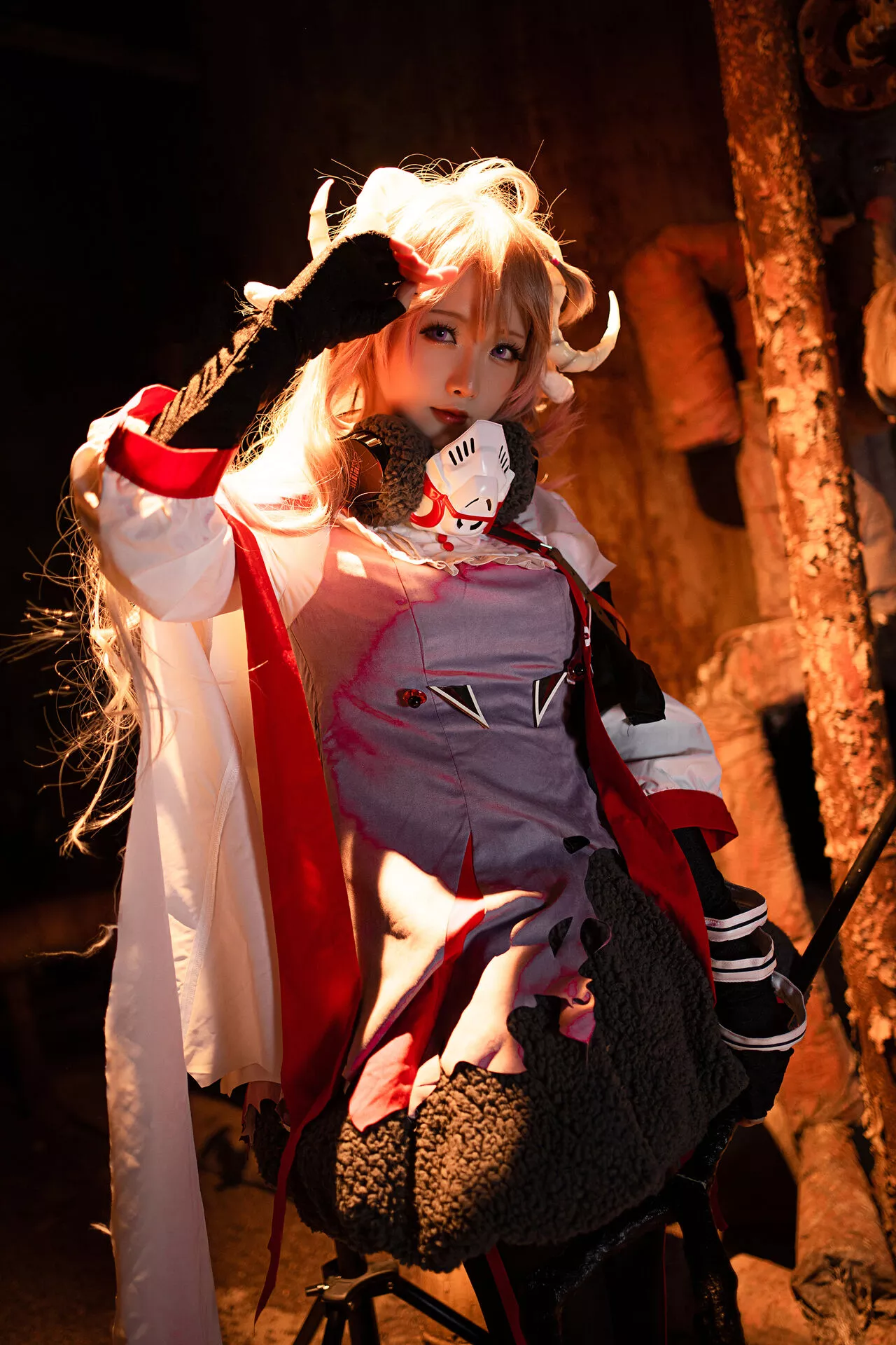 【Hoshilily 尤物 Cosplay 星之迟迟】 福利 Arknights Eyjafjalla
