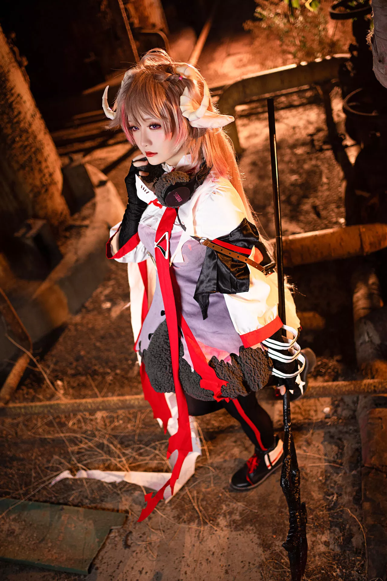 【Hoshilily 尤物 Cosplay 星之迟迟】 福利 Arknights Eyjafjalla