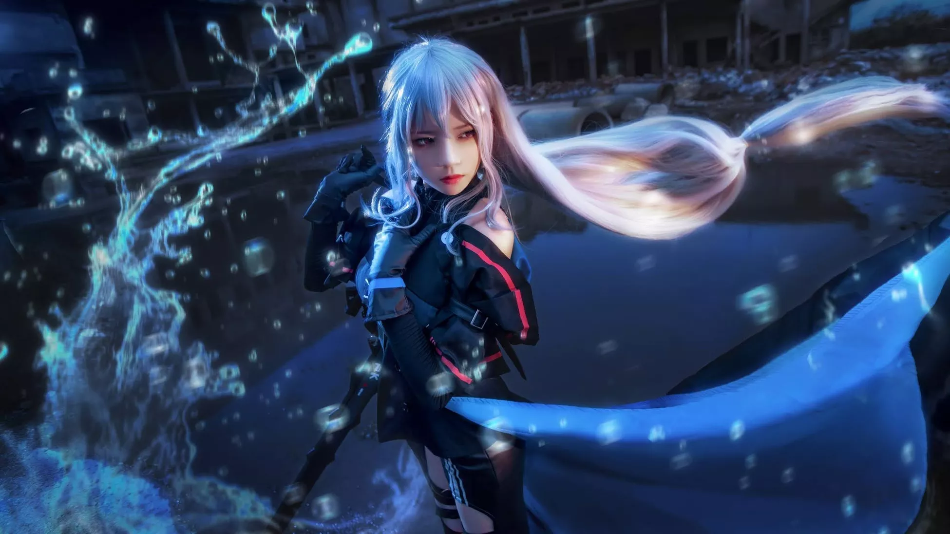 【�@桃喵】 Skadi Arknights 福利 Cosplay 斯卡蒂 尤物
