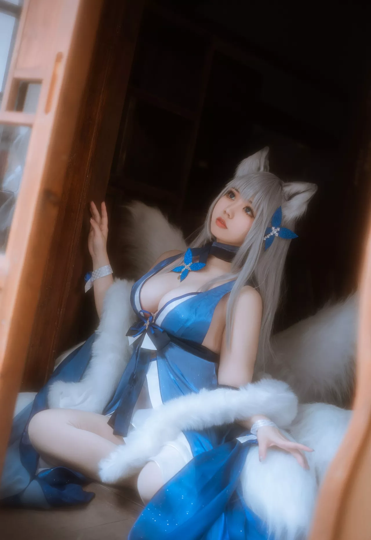 信浓 Shina Lane) (Azur Cosplay 【啊日日 福利 No 尤物 _Ganlory】