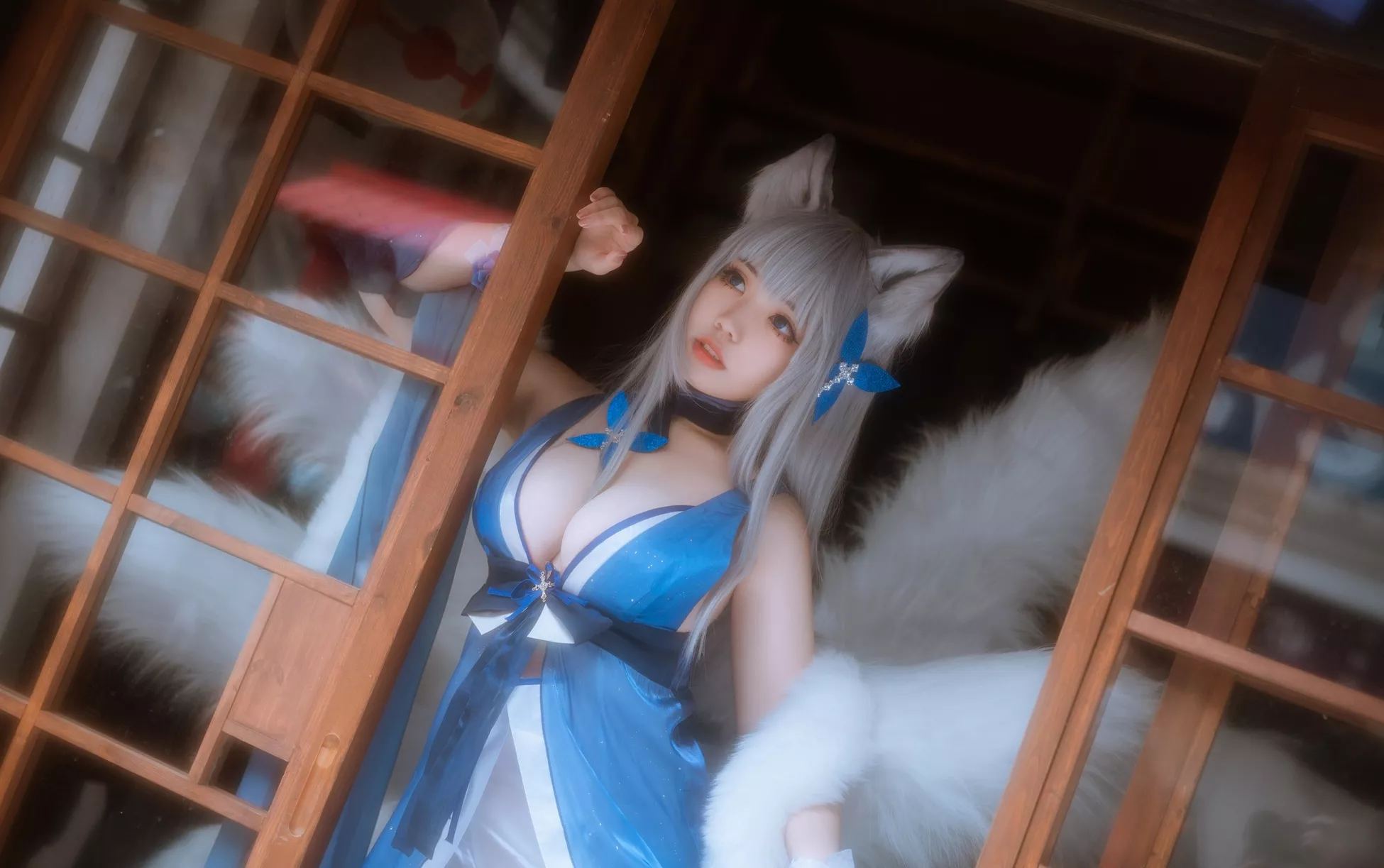 信浓 Shina Lane) (Azur Cosplay 【啊日日 福利 No 尤物 _Ganlory】