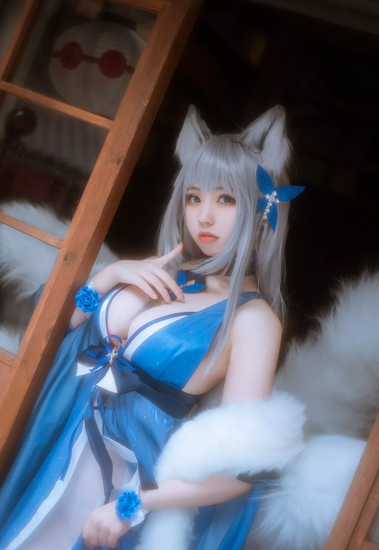 信浓 Shina Lane) (Azur Cosplay 【啊日日 福利 No 尤物 _Ganlory】