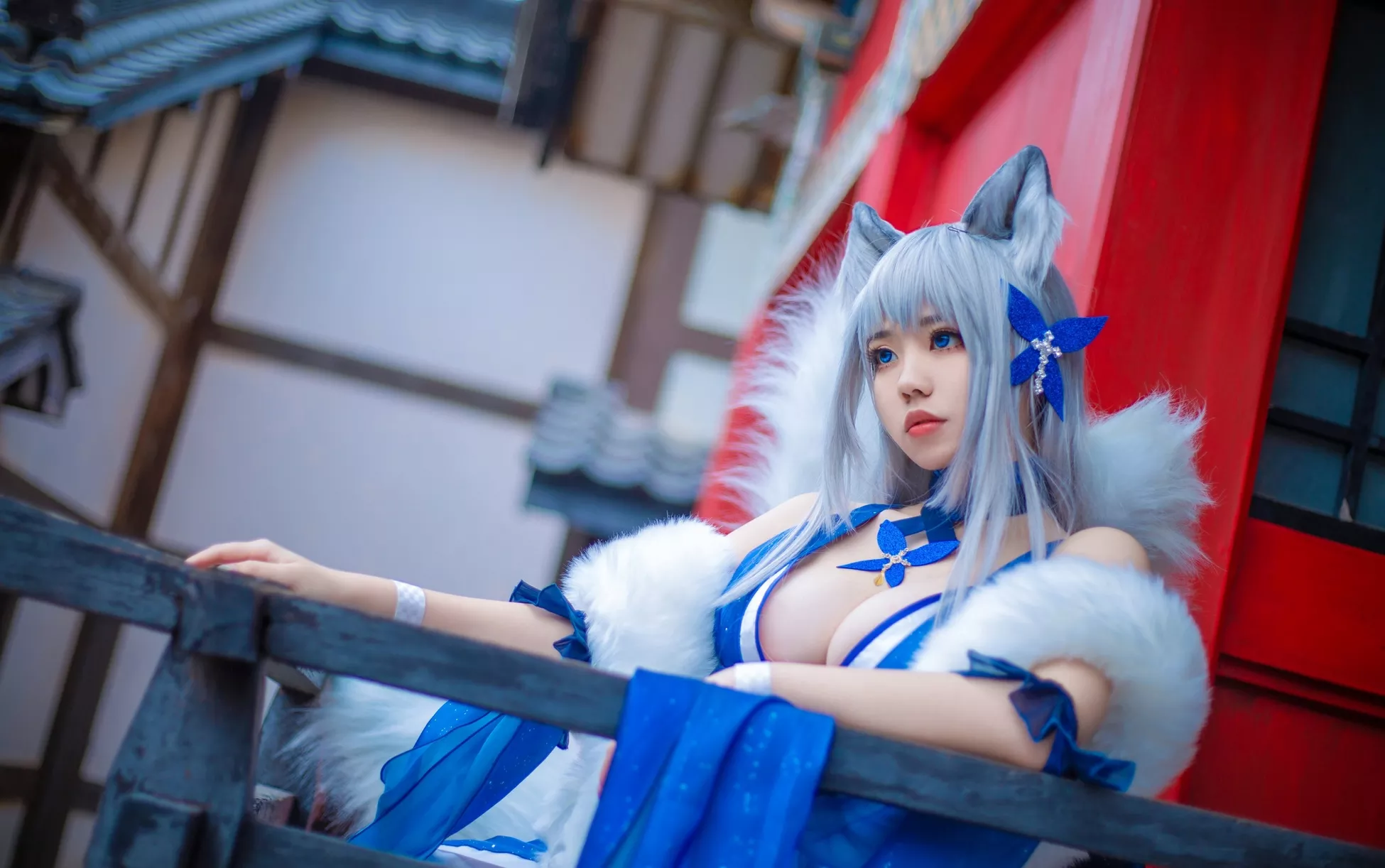 信浓 Shina Lane) (Azur Cosplay 【啊日日 福利 No 尤物 _Ganlory】