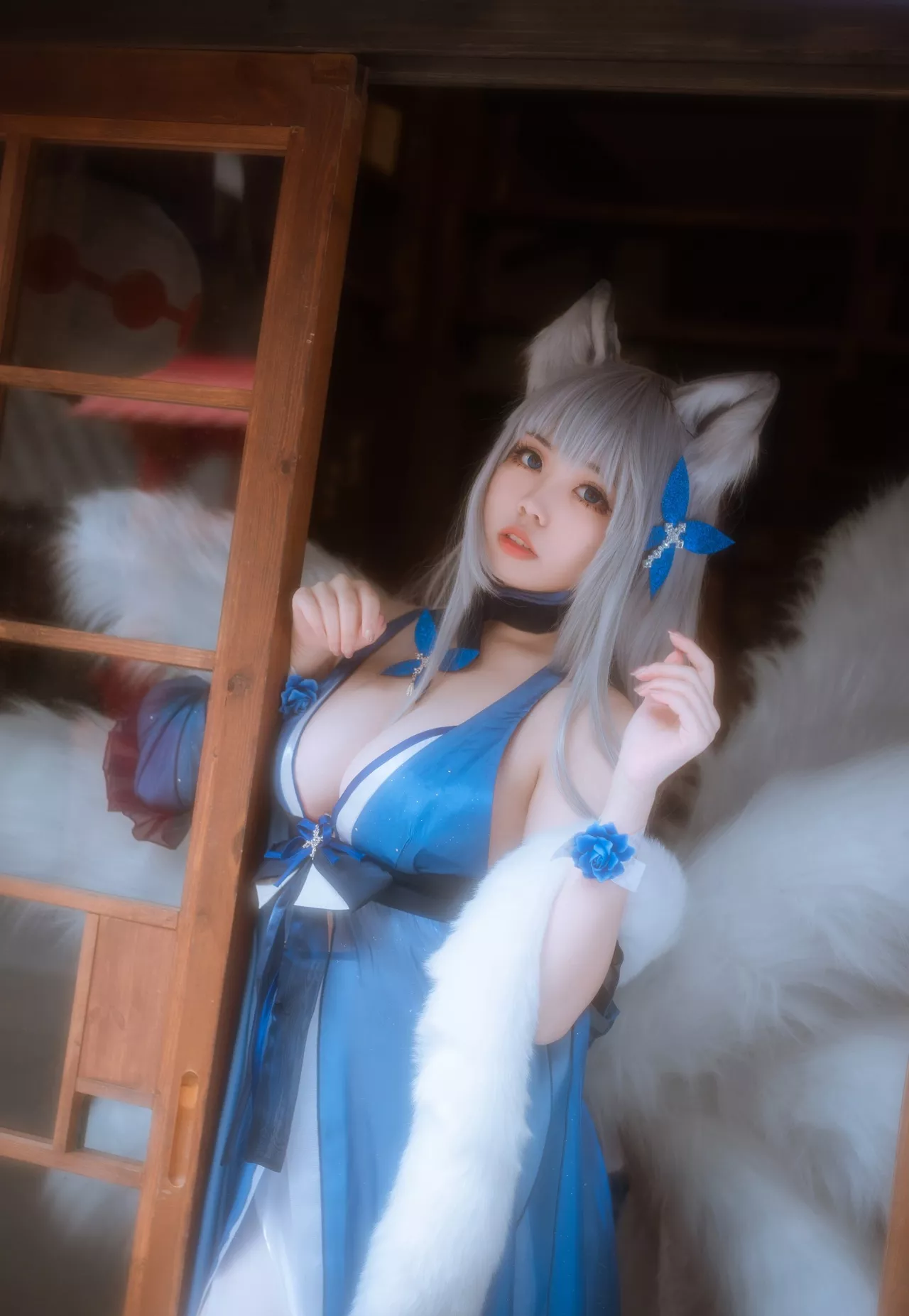 信浓 Shina Lane) (Azur Cosplay 【啊日日 福利 No 尤物 _Ganlory】
