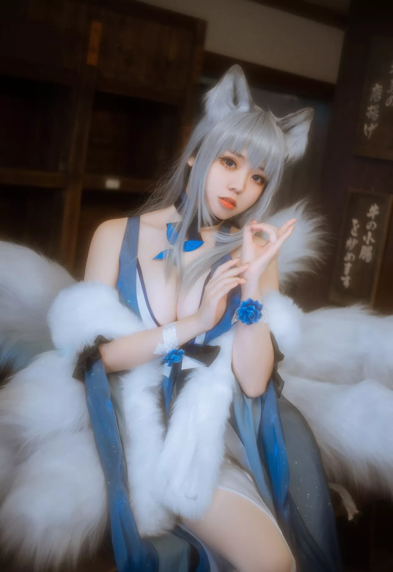 信浓 Shina Lane) (Azur Cosplay 【啊日日 福利 No 尤物 _Ganlory】
