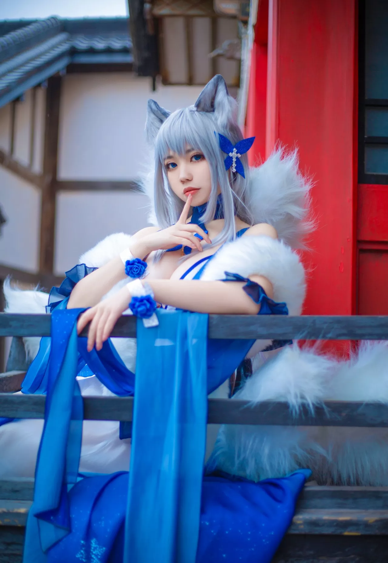 信浓 Shina Lane) (Azur Cosplay 【啊日日 福利 No 尤物 _Ganlory】