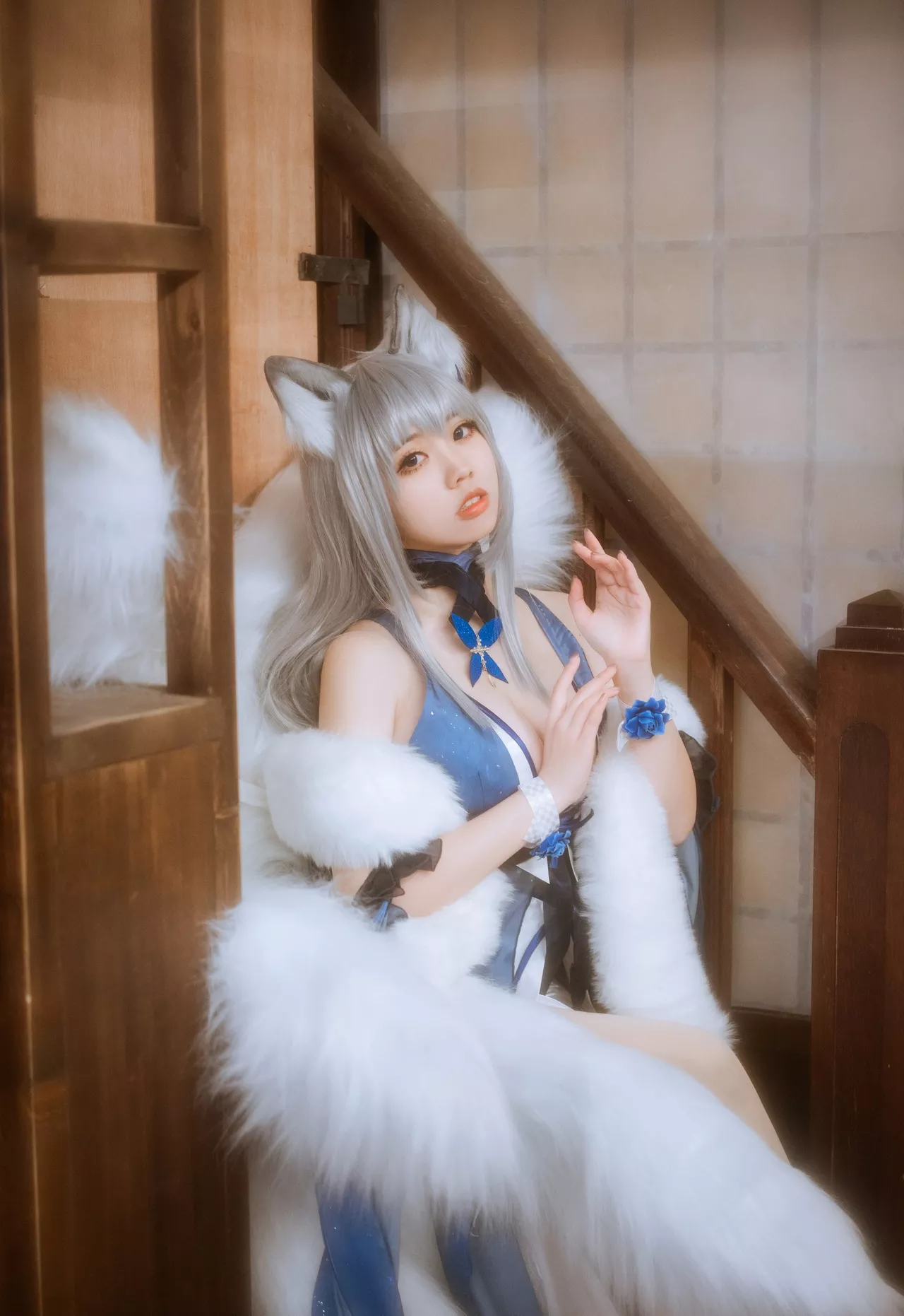 信浓 Shina Lane) (Azur Cosplay 【啊日日 福利 No 尤物 _Ganlory】